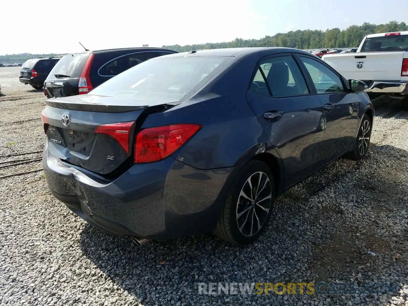 4 Photograph of a damaged car 5YFBURHE9KP859338 TOYOTA COROLLA 2019