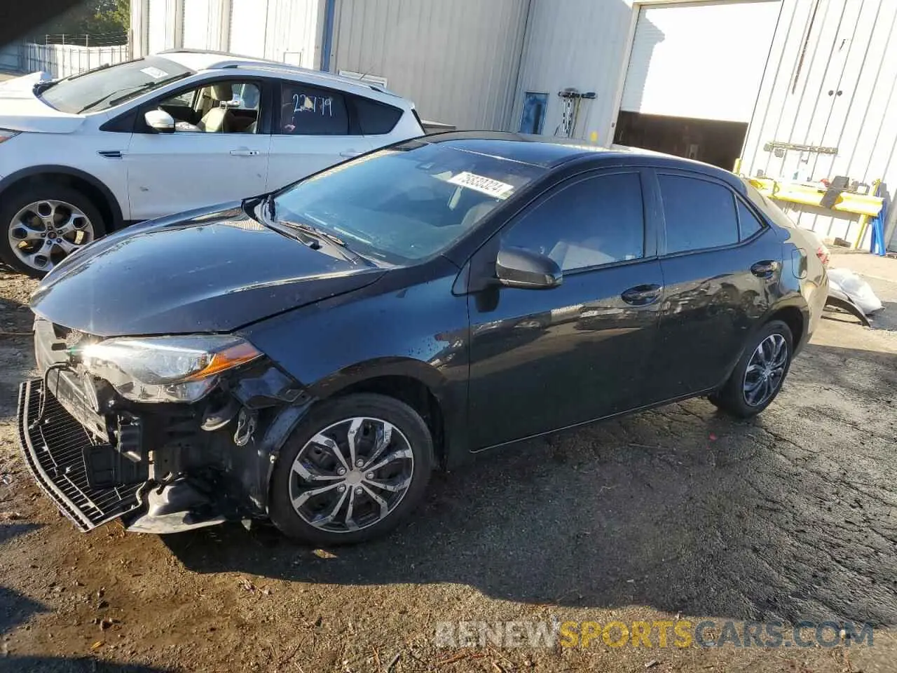 1 Photograph of a damaged car 5YFBURHE9KP860487 TOYOTA COROLLA 2019