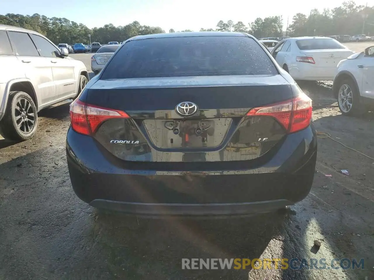 6 Photograph of a damaged car 5YFBURHE9KP860487 TOYOTA COROLLA 2019