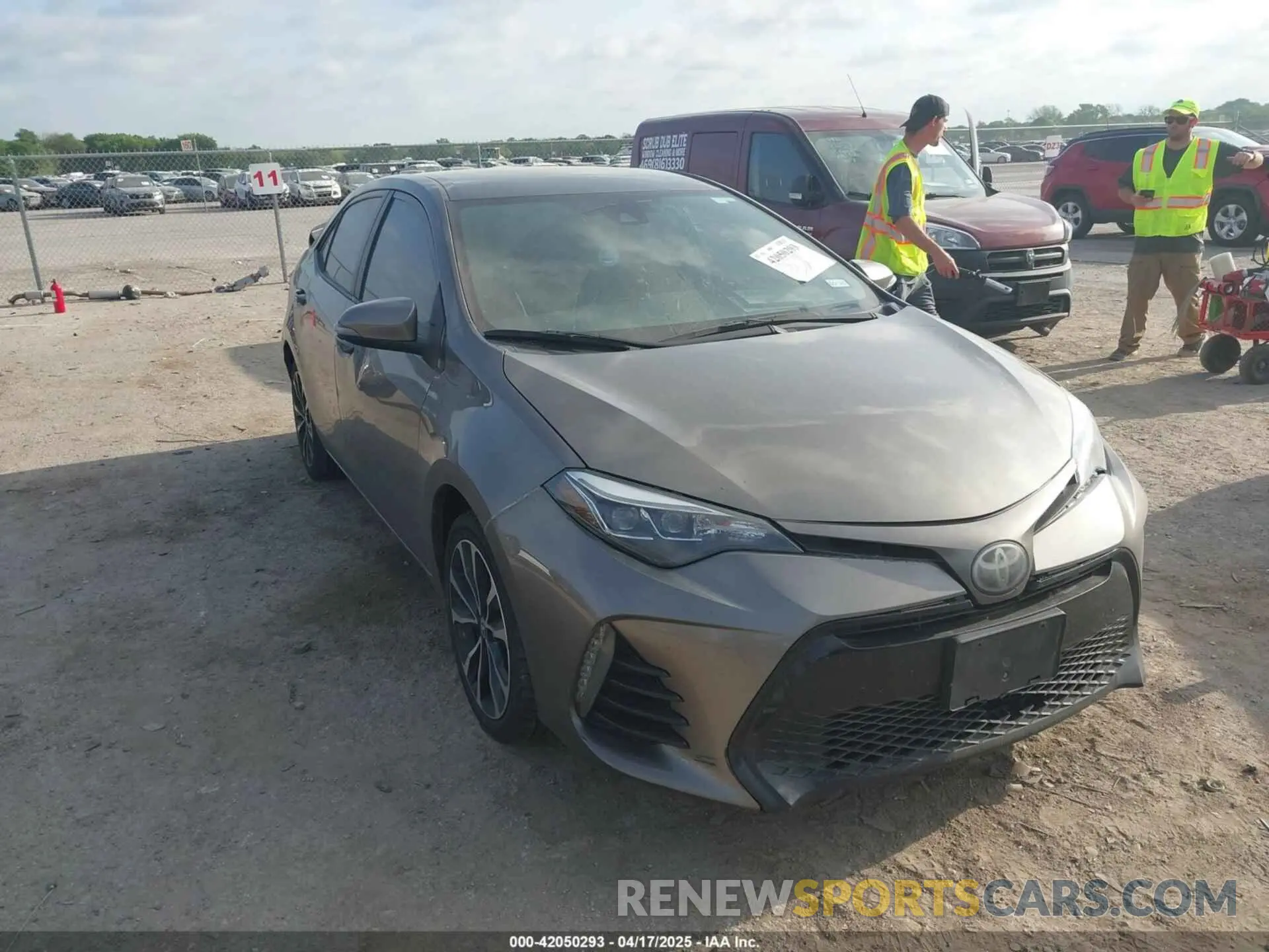 1 Photograph of a damaged car 5YFBURHE9KP868248 TOYOTA COROLLA 2019