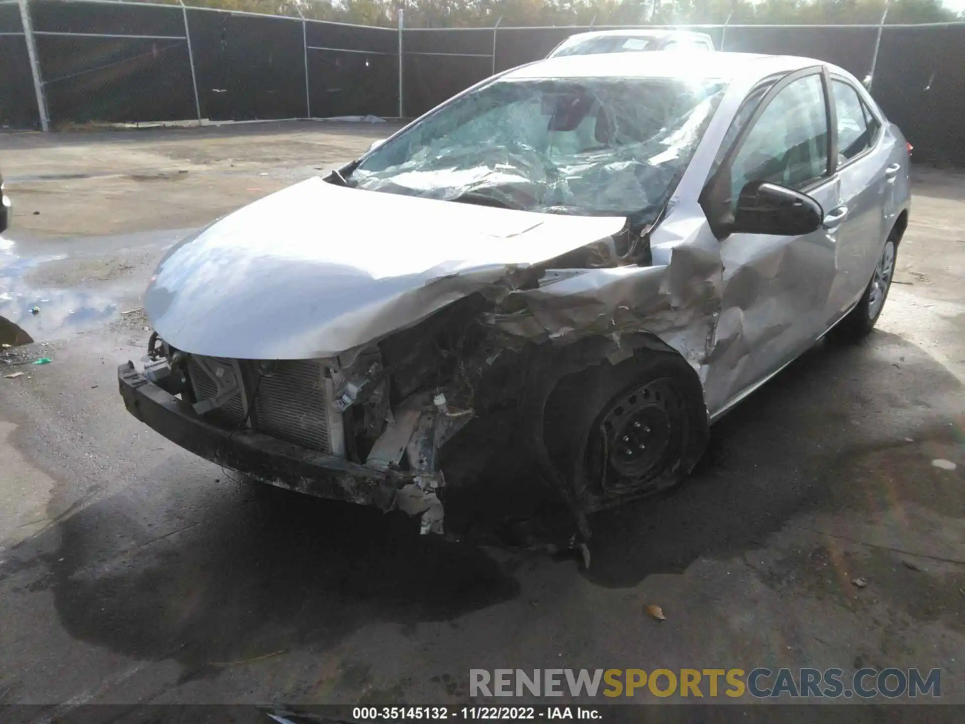 6 Photograph of a damaged car 5YFBURHE9KP874230 TOYOTA COROLLA 2019