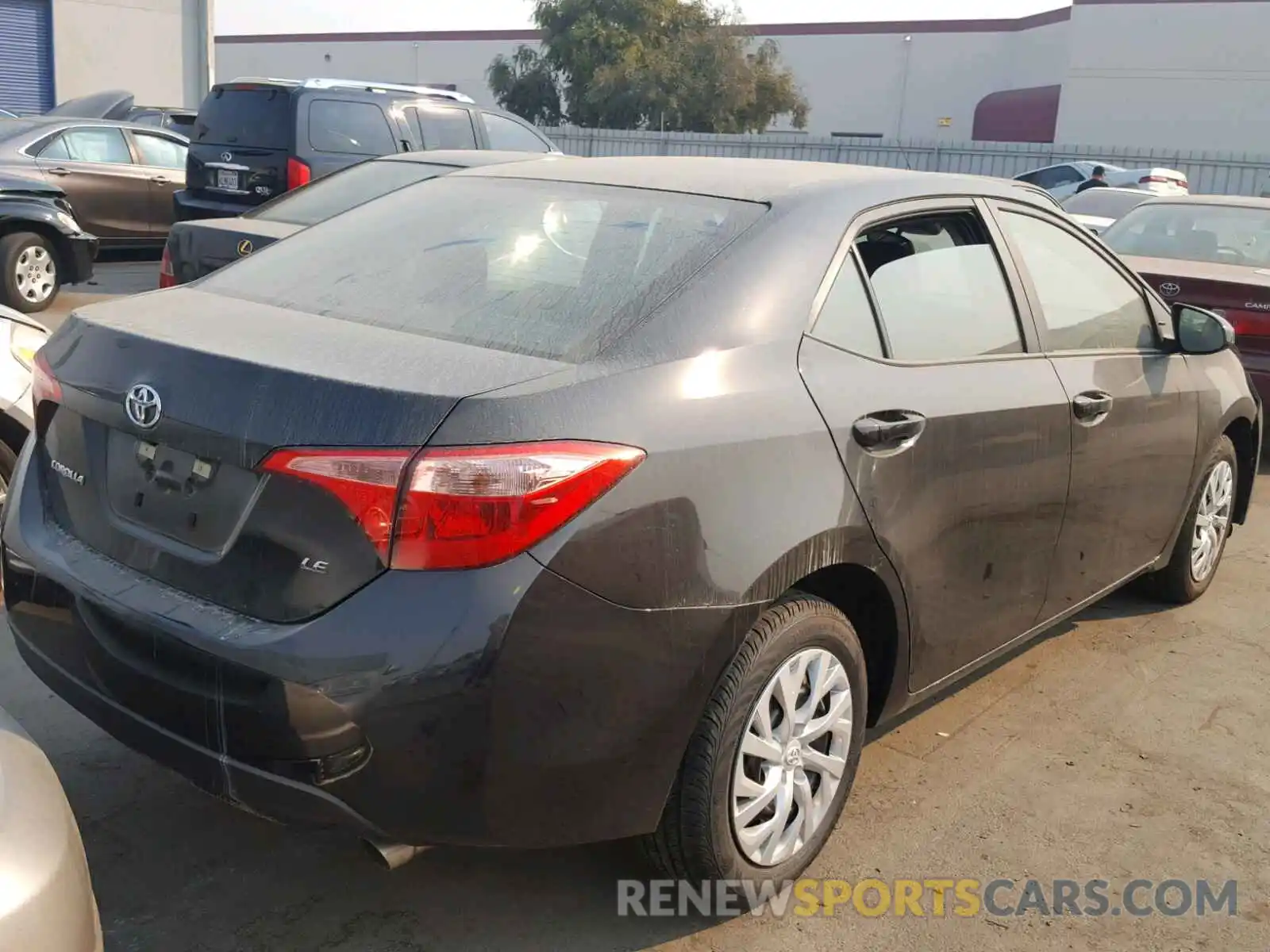 4 Photograph of a damaged car 5YFBURHE9KP874308 TOYOTA COROLLA 2019