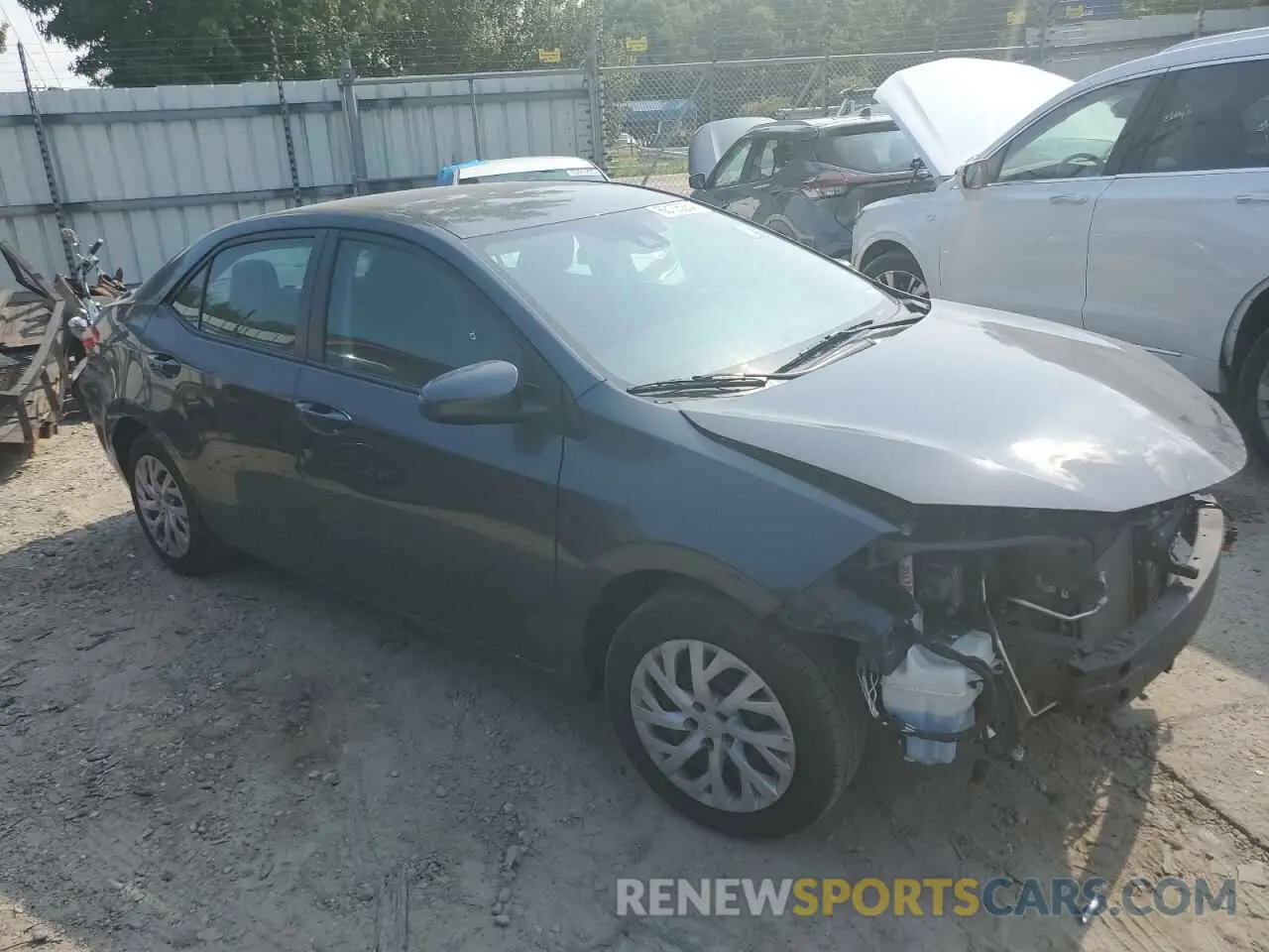 4 Photograph of a damaged car 5YFBURHE9KP877872 TOYOTA COROLLA 2019