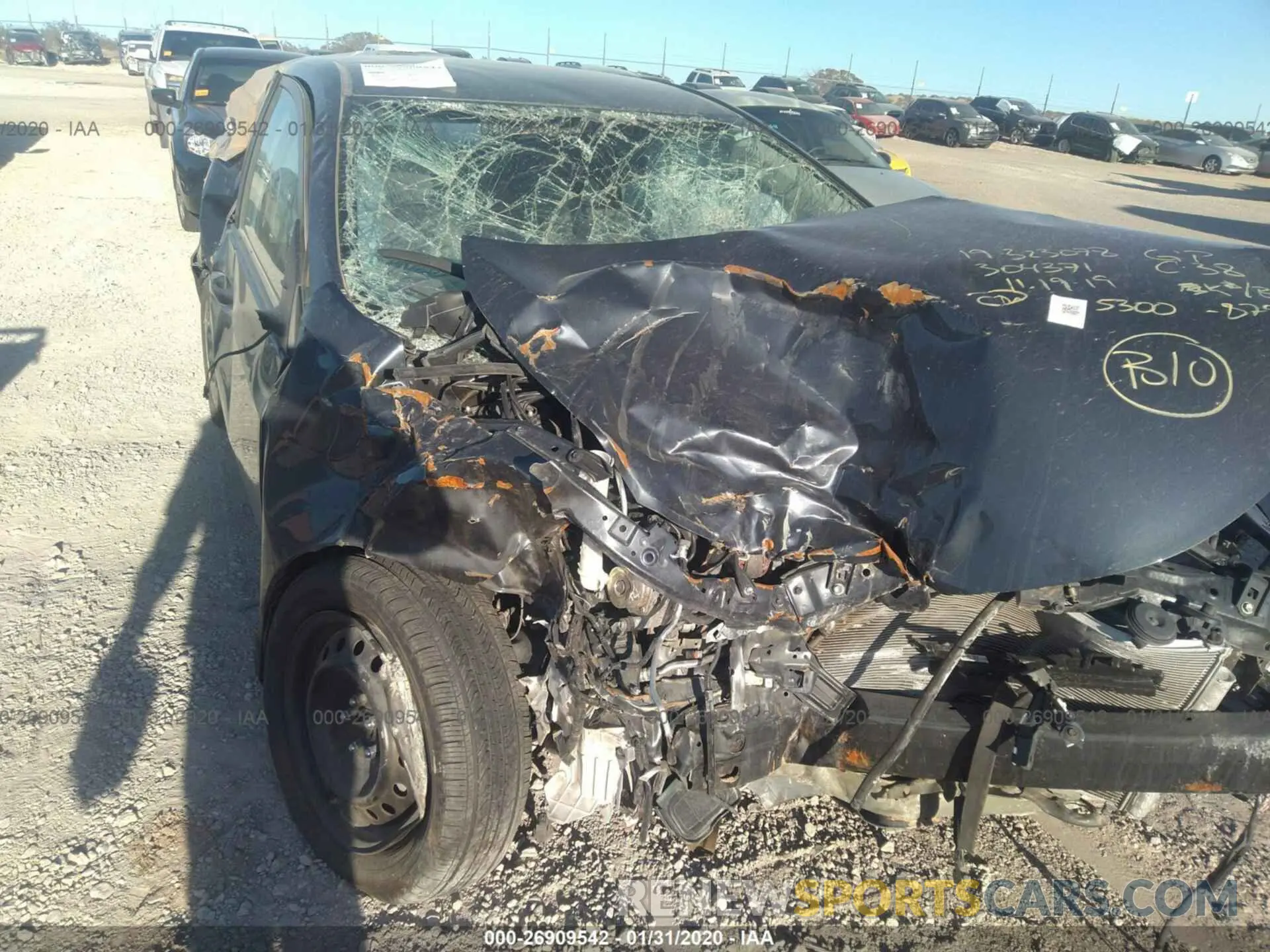 6 Photograph of a damaged car 5YFBURHE9KP879234 TOYOTA COROLLA 2019