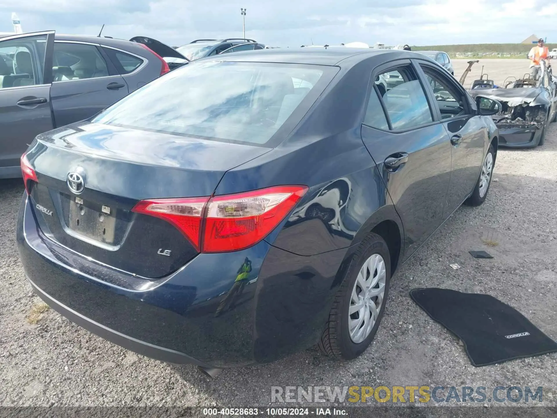 4 Photograph of a damaged car 5YFBURHE9KP880156 TOYOTA COROLLA 2019