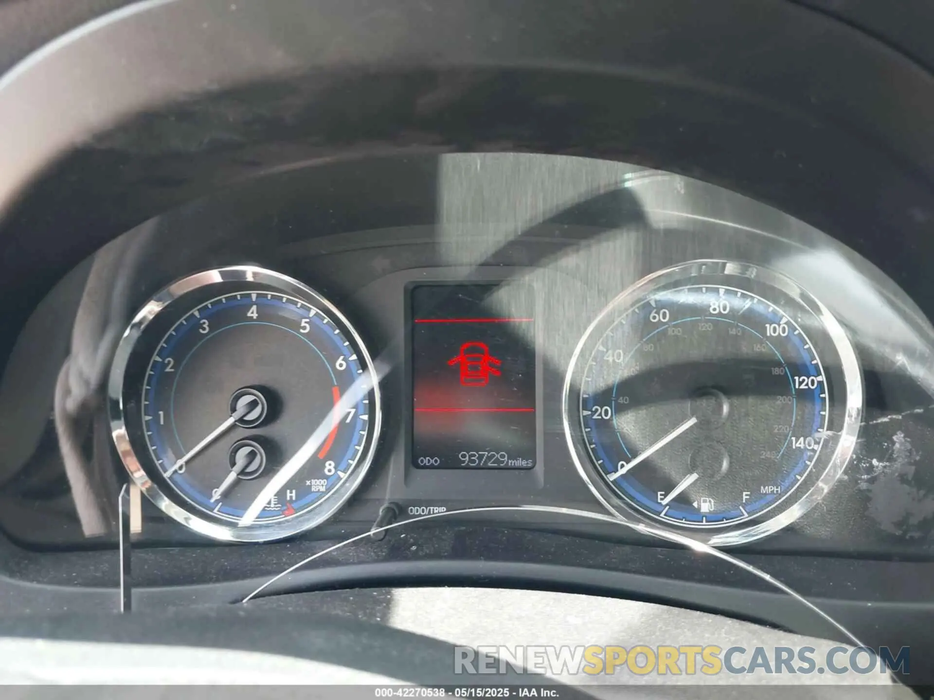 7 Photograph of a damaged car 5YFBURHE9KP880514 TOYOTA COROLLA 2019