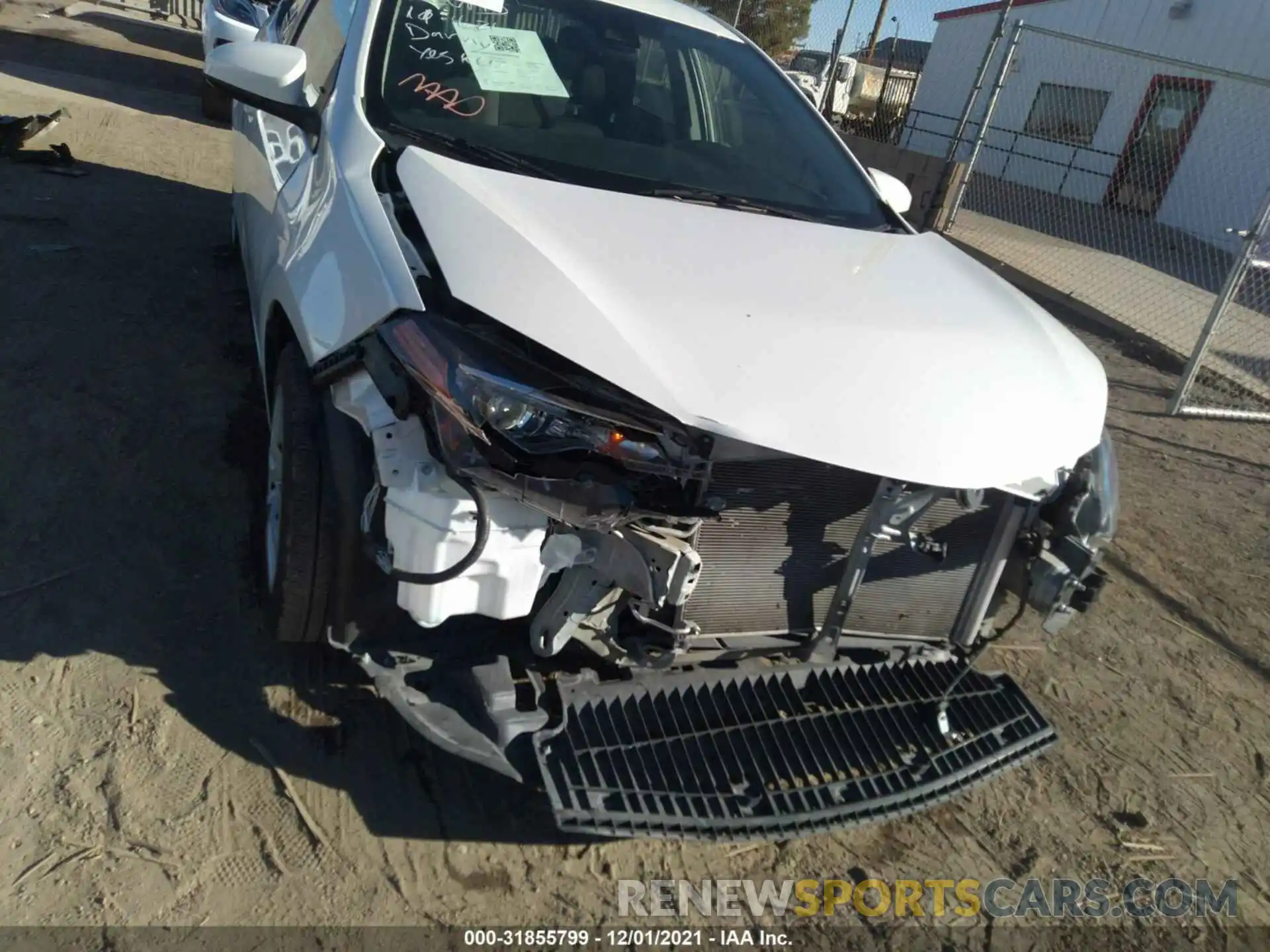 6 Photograph of a damaged car 5YFBURHE9KP880982 TOYOTA COROLLA 2019