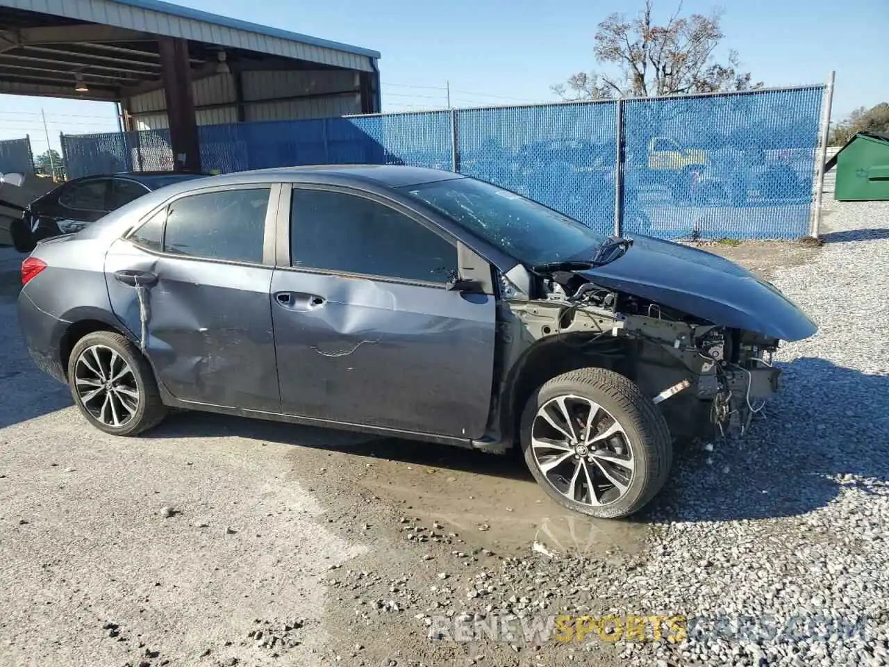 4 Photograph of a damaged car 5YFBURHE9KP883459 TOYOTA COROLLA 2019