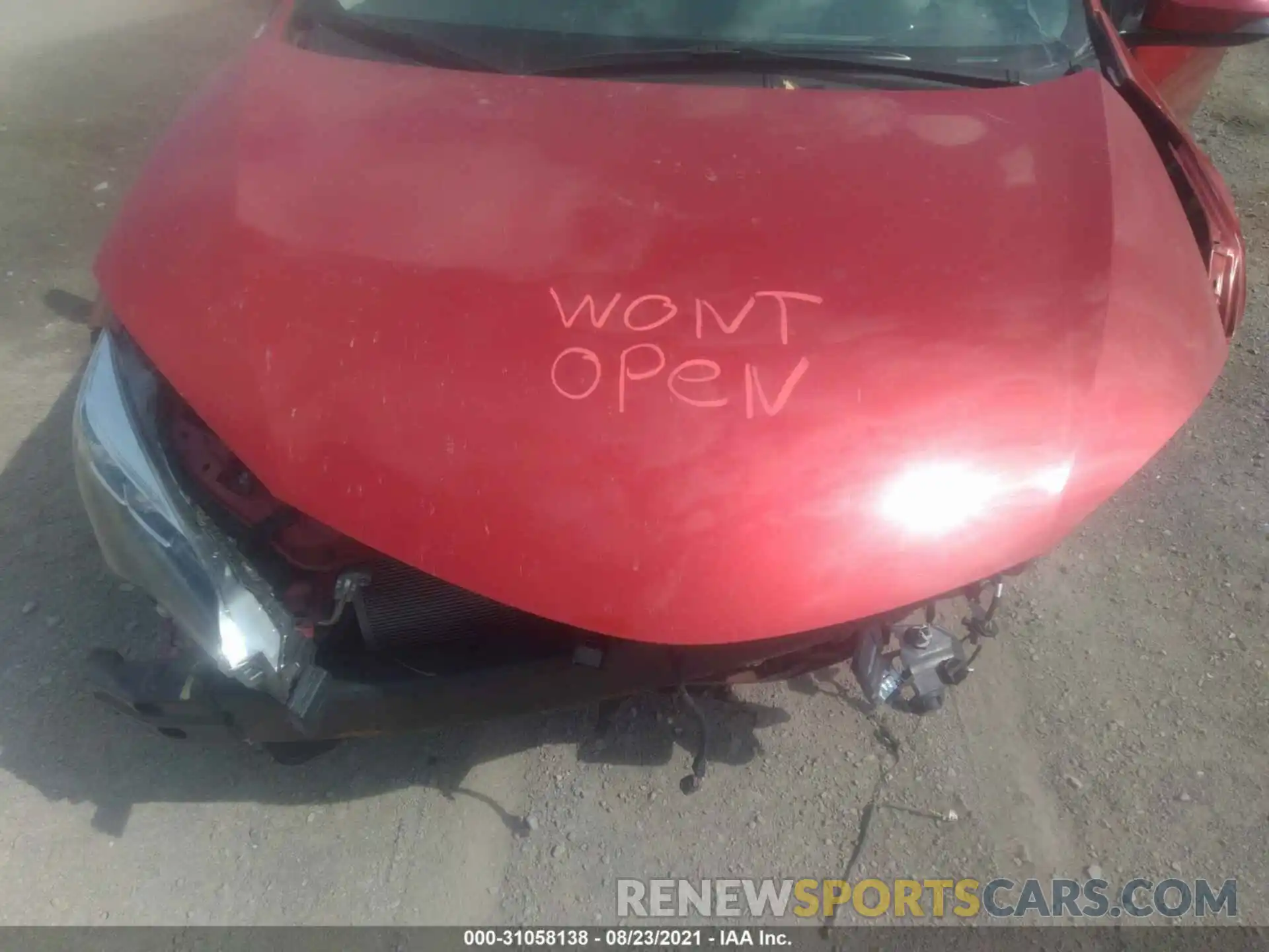 10 Photograph of a damaged car 5YFBURHE9KP884420 TOYOTA COROLLA 2019