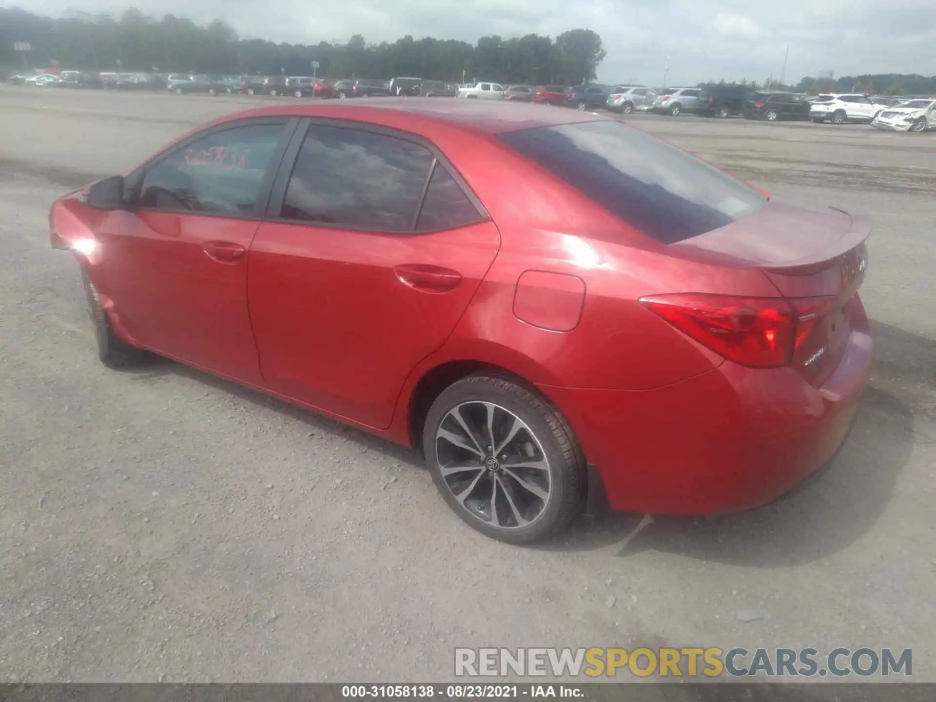 3 Photograph of a damaged car 5YFBURHE9KP884420 TOYOTA COROLLA 2019