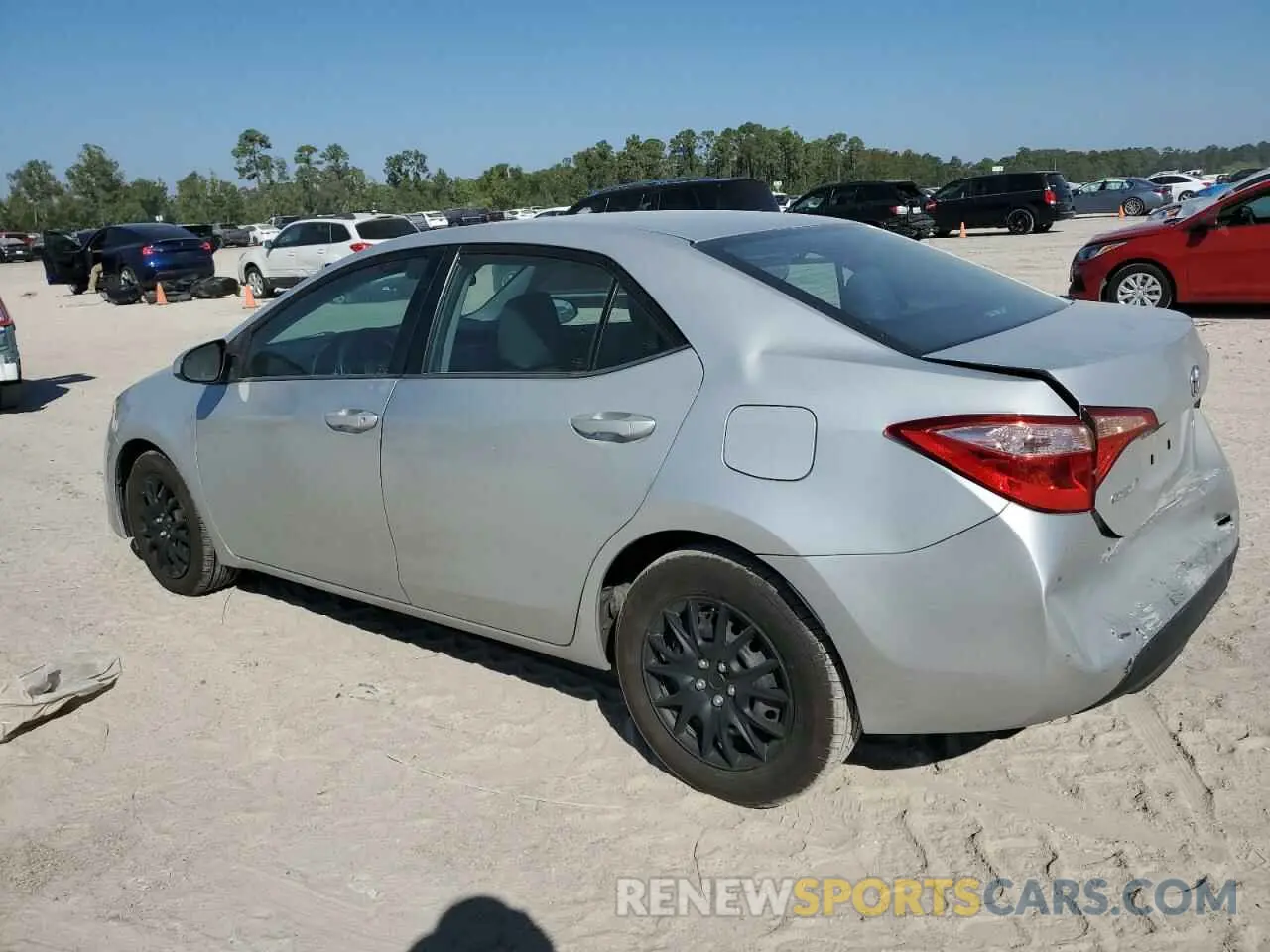 2 Photograph of a damaged car 5YFBURHE9KP884479 TOYOTA COROLLA 2019