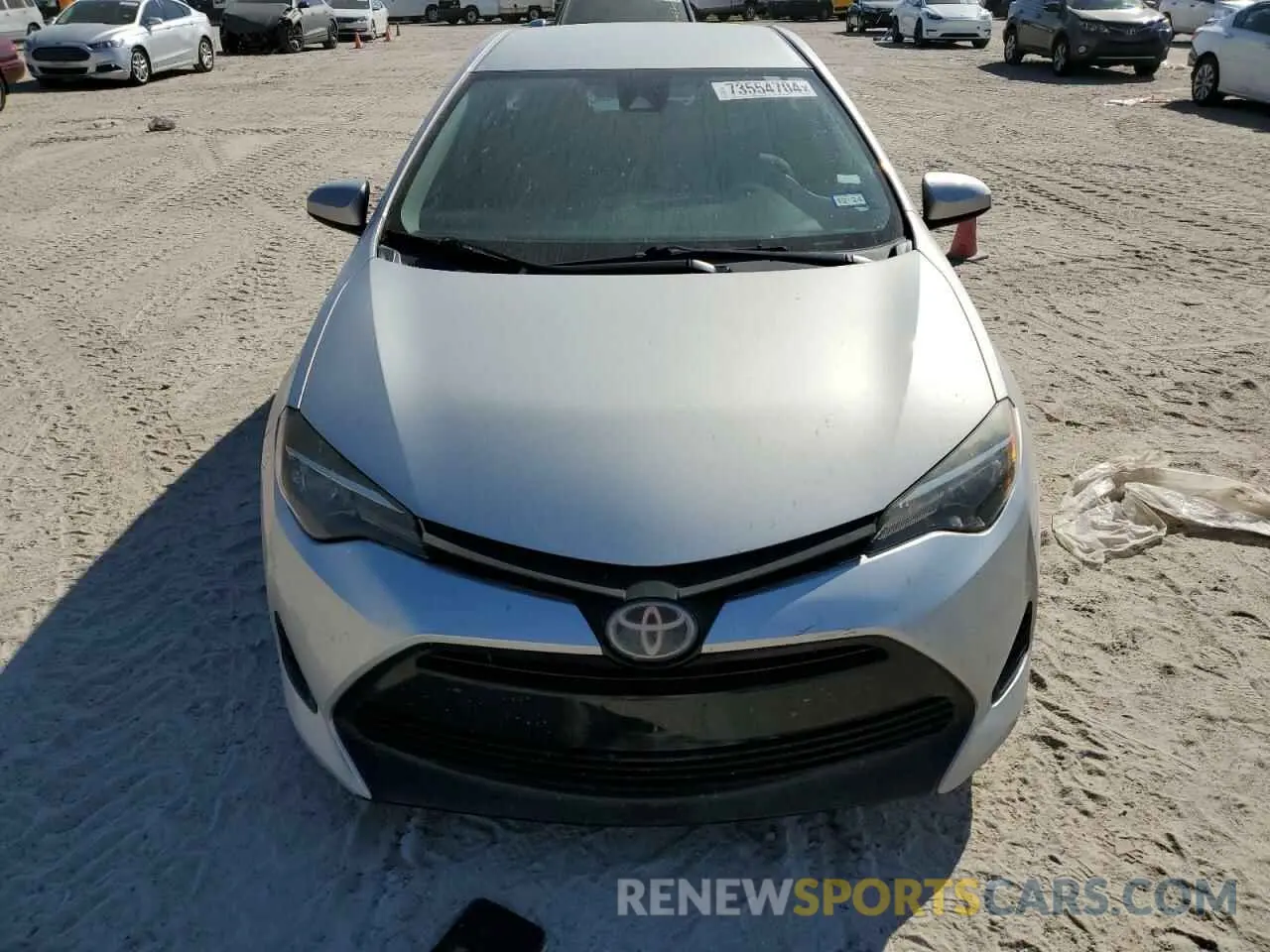 5 Photograph of a damaged car 5YFBURHE9KP884479 TOYOTA COROLLA 2019