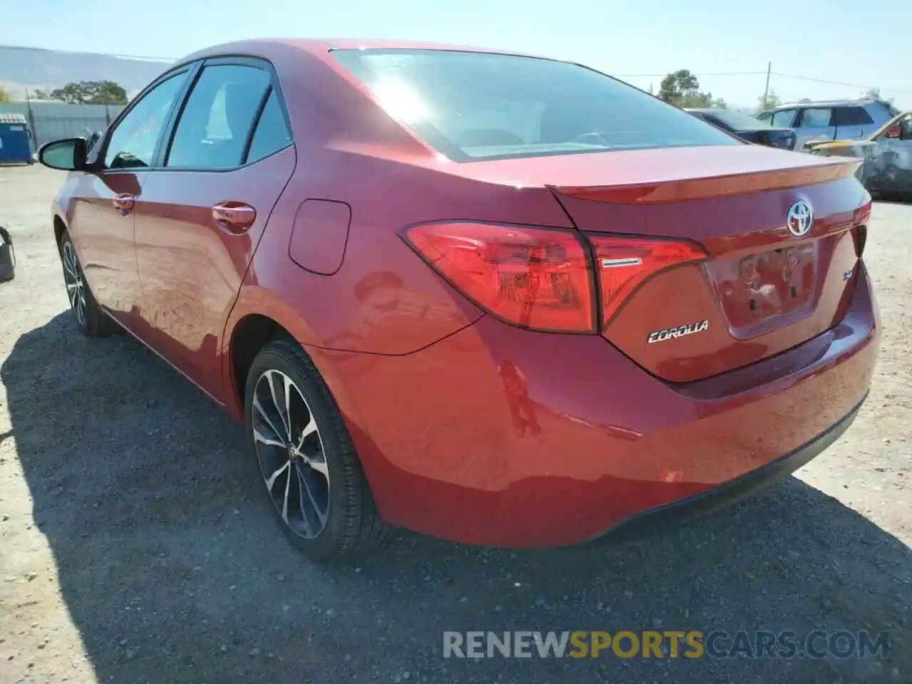 3 Photograph of a damaged car 5YFBURHE9KP889732 TOYOTA COROLLA 2019