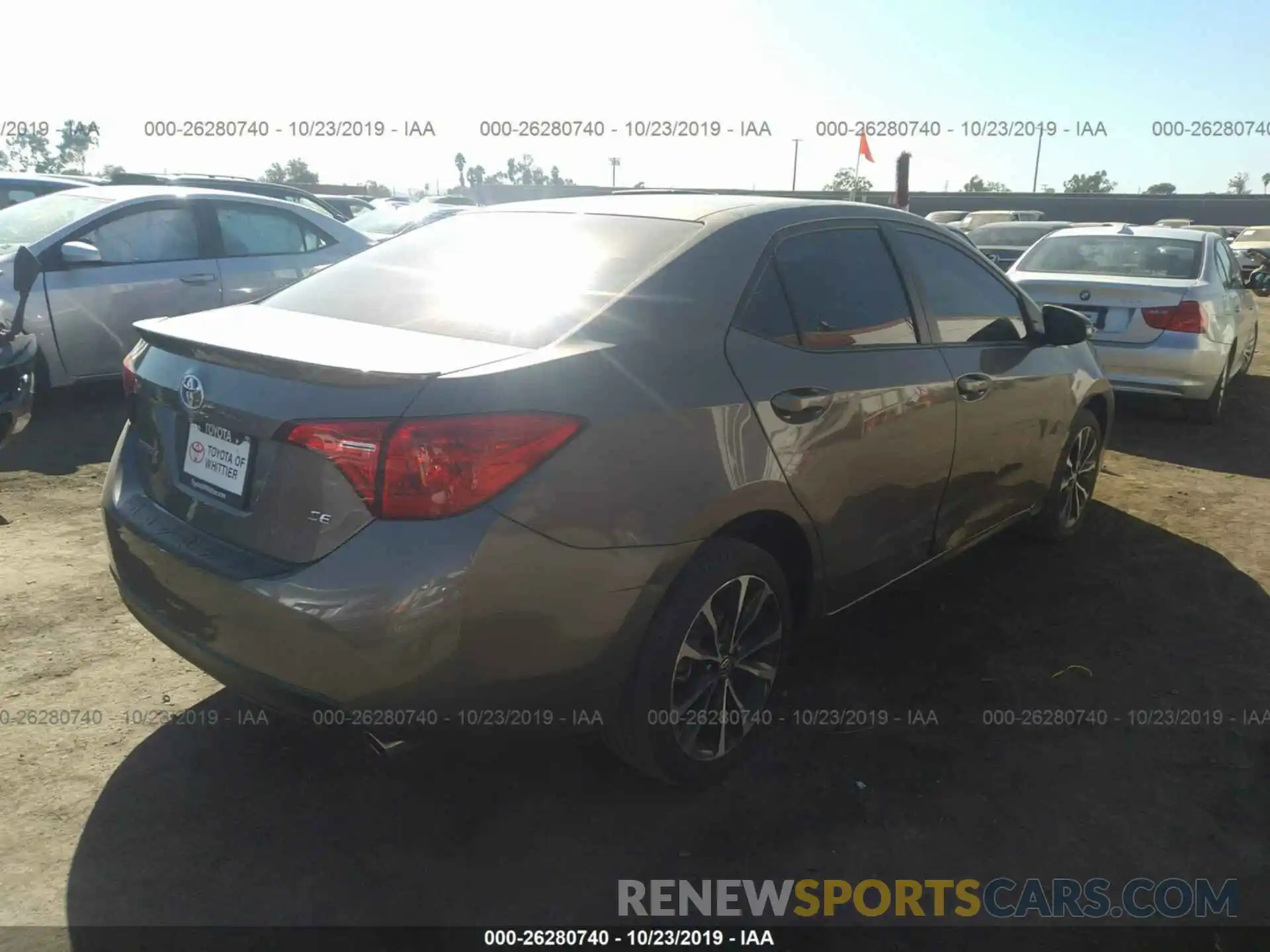 4 Photograph of a damaged car 5YFBURHE9KP890413 TOYOTA COROLLA 2019