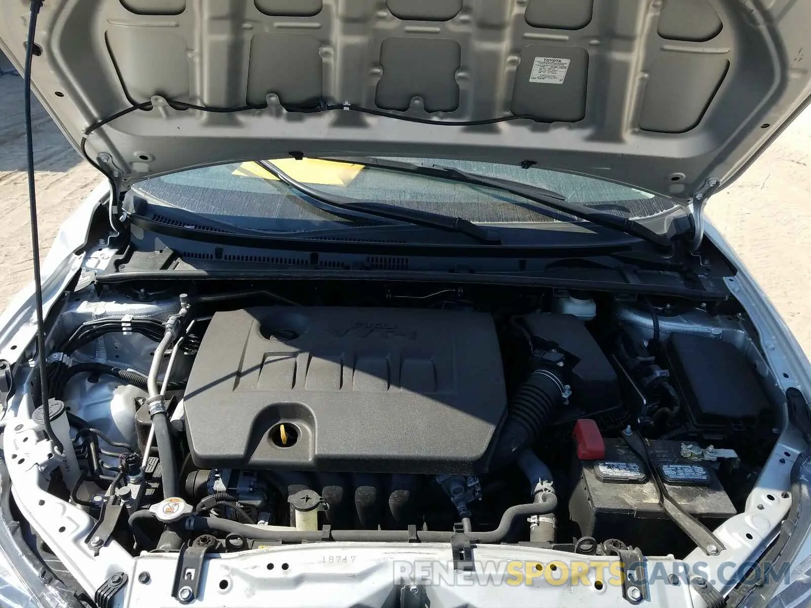 7 Photograph of a damaged car 5YFBURHE9KP894039 TOYOTA COROLLA 2019