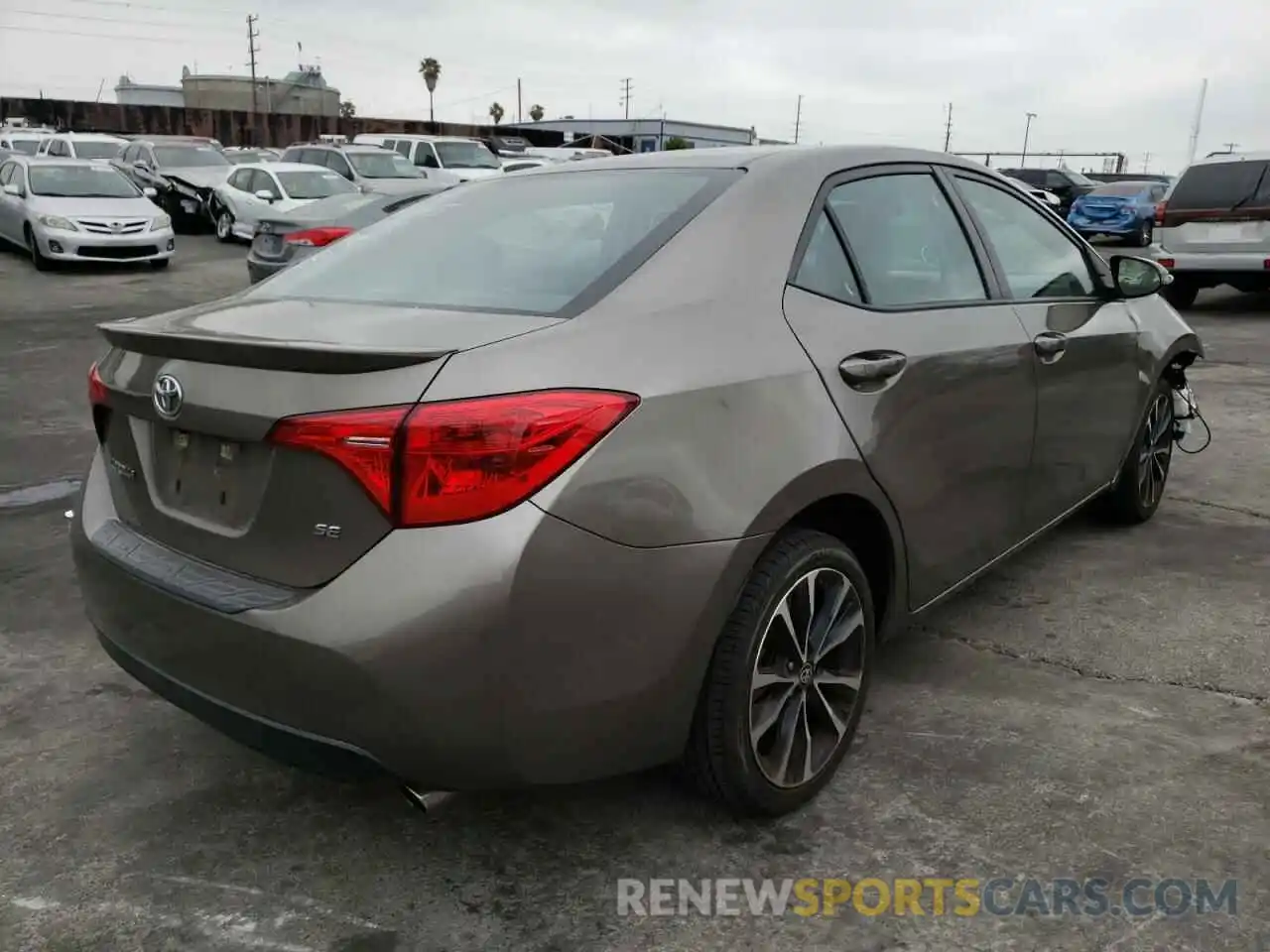 4 Photograph of a damaged car 5YFBURHE9KP896423 TOYOTA COROLLA 2019