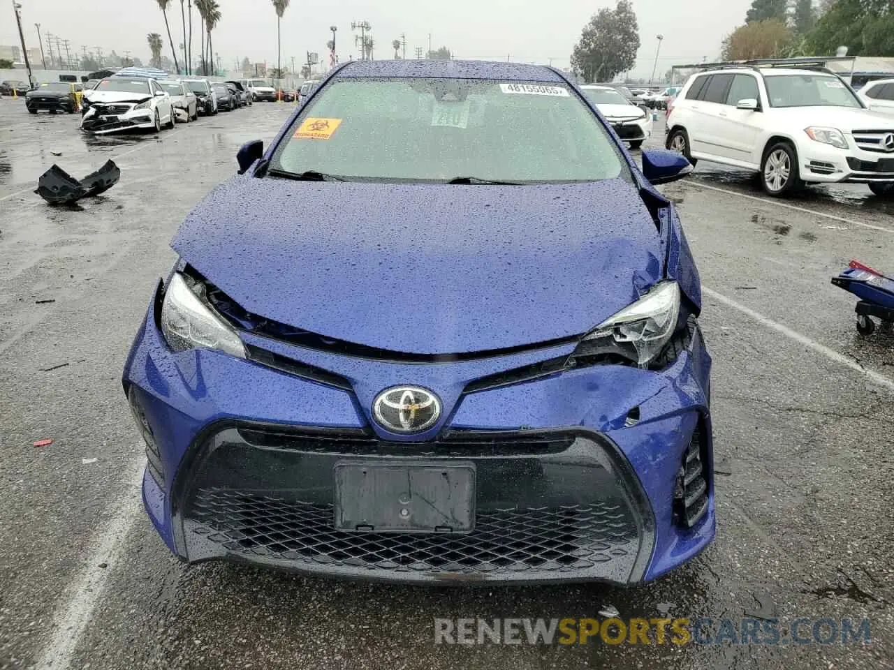 5 Photograph of a damaged car 5YFBURHE9KP896485 TOYOTA COROLLA 2019