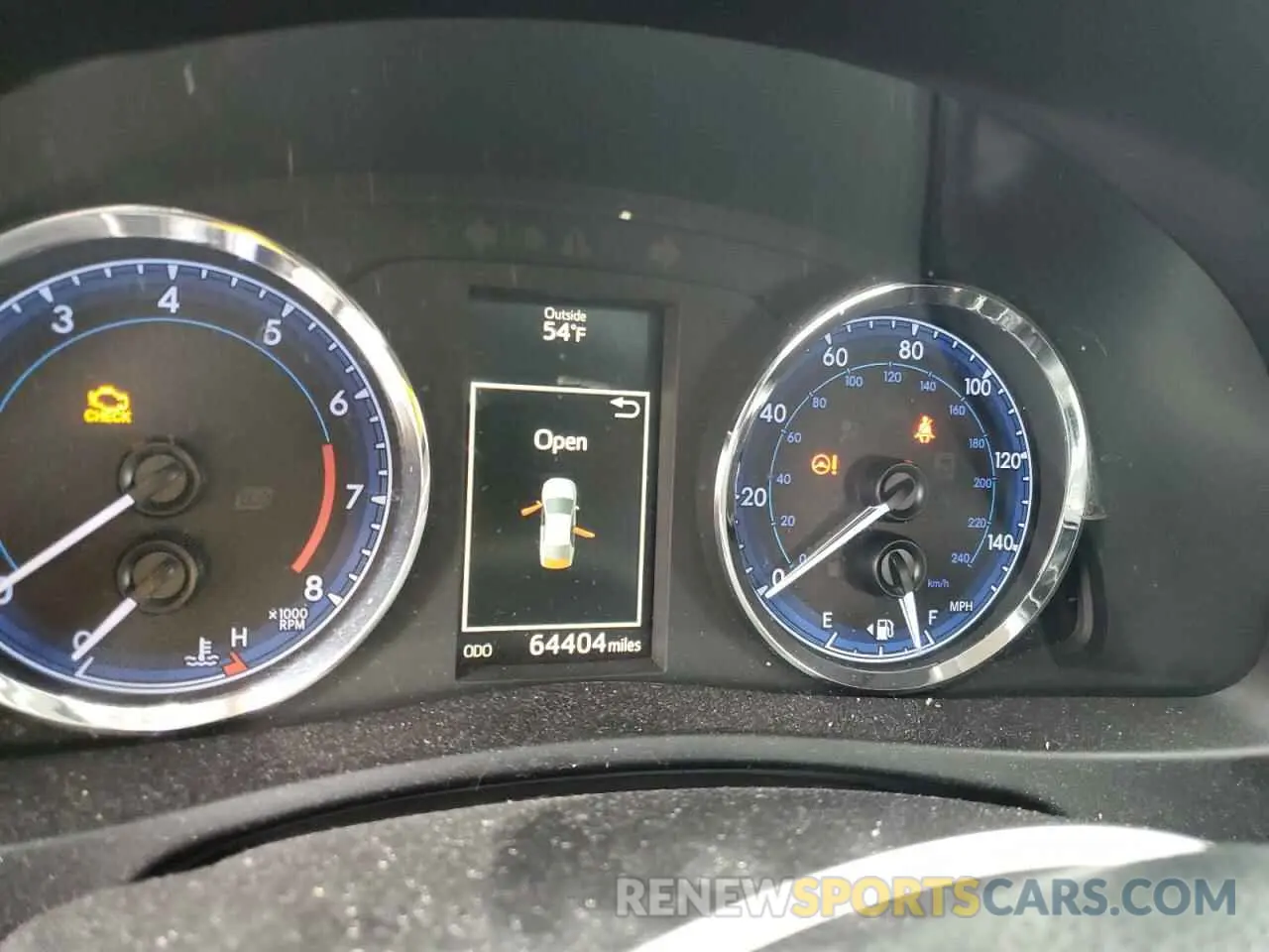 9 Photograph of a damaged car 5YFBURHE9KP896485 TOYOTA COROLLA 2019