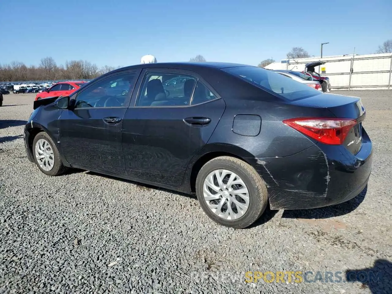 2 Photograph of a damaged car 5YFBURHE9KP898642 TOYOTA COROLLA 2019