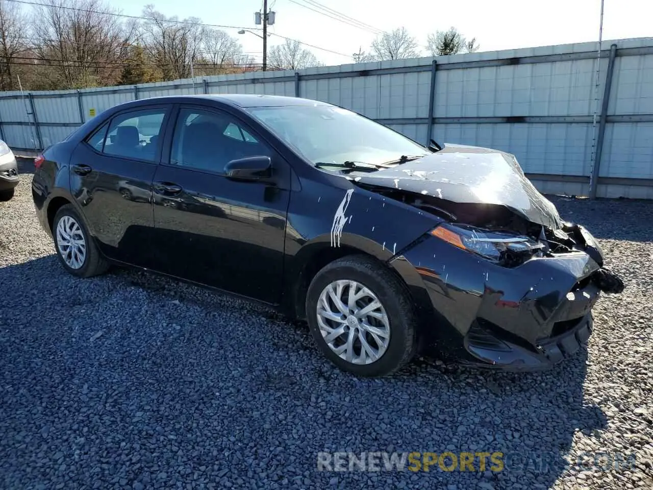4 Photograph of a damaged car 5YFBURHE9KP898642 TOYOTA COROLLA 2019