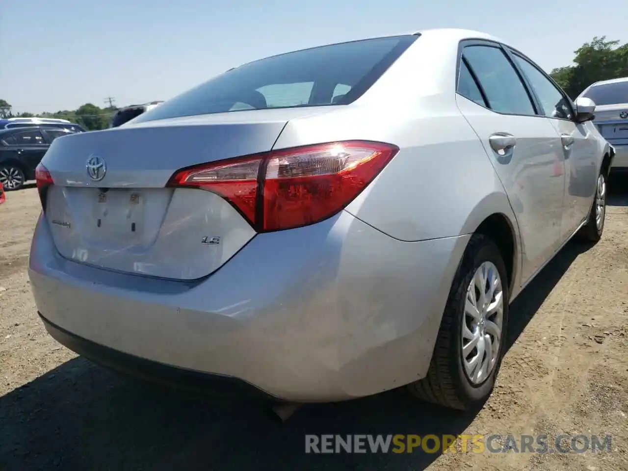 4 Photograph of a damaged car 5YFBURHE9KP899760 TOYOTA COROLLA 2019