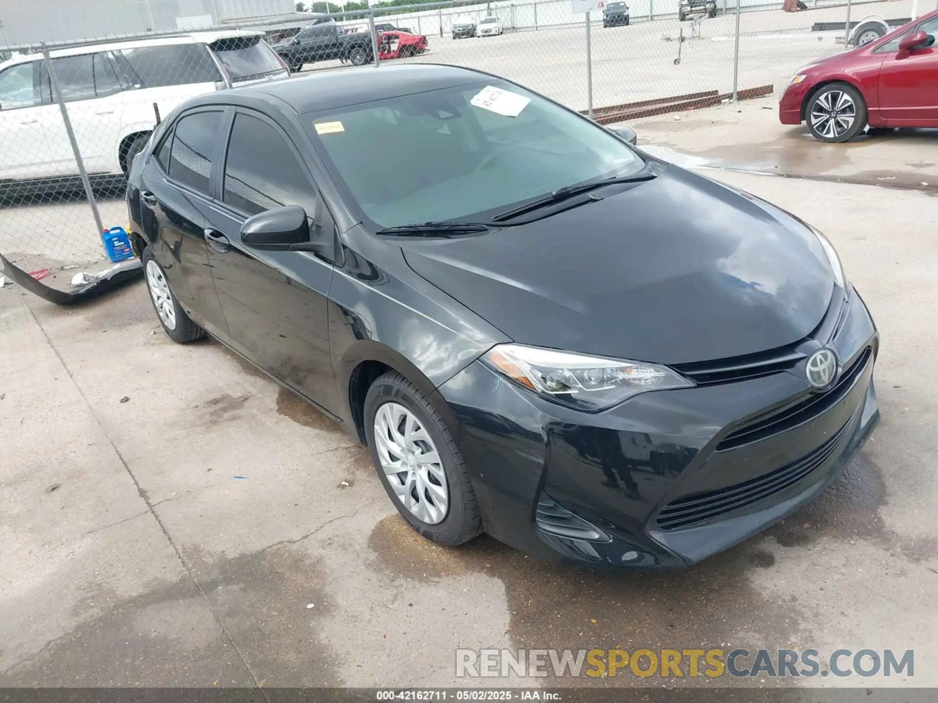 1 Photograph of a damaged car 5YFBURHE9KP901622 TOYOTA COROLLA 2019