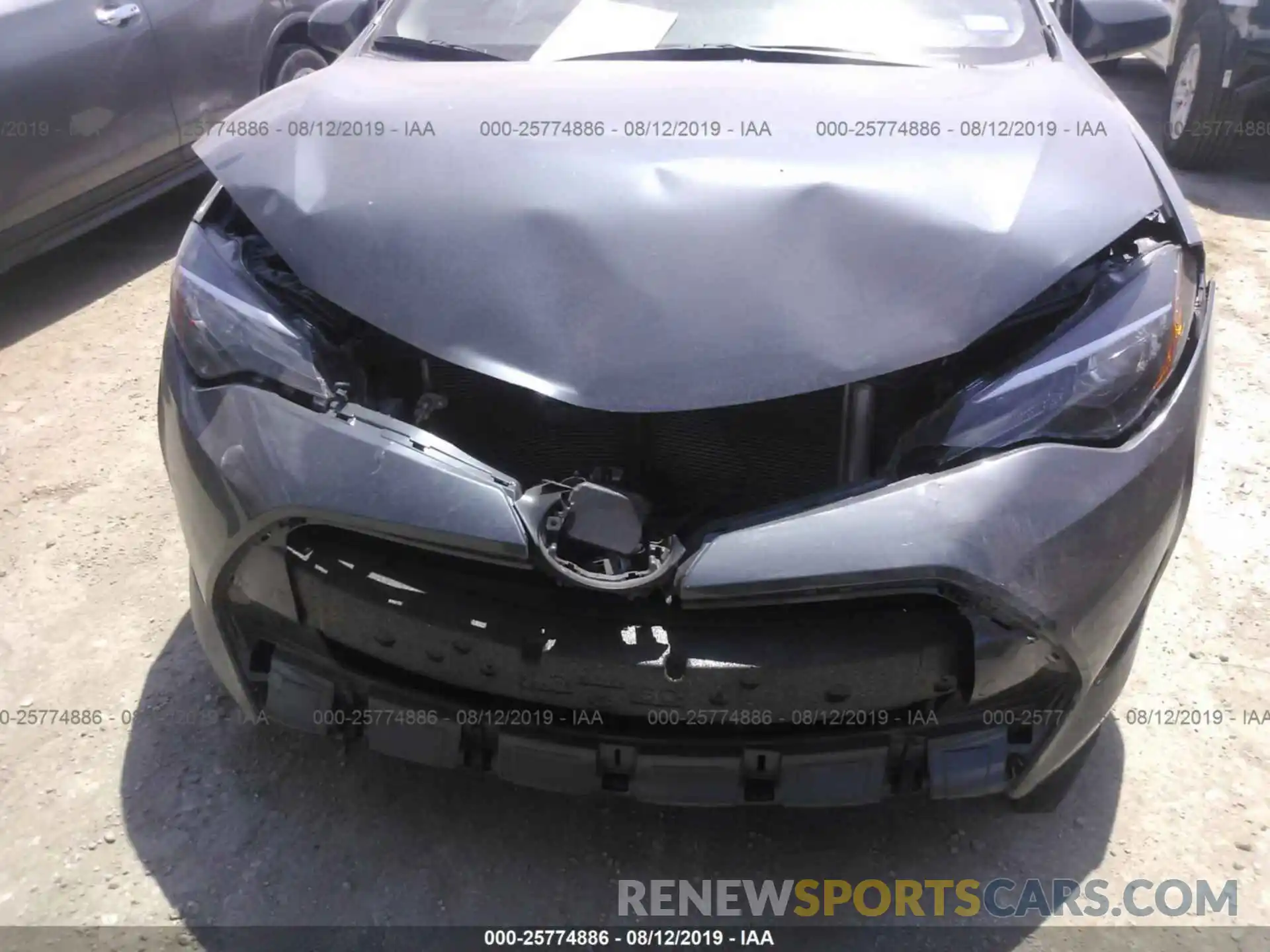 6 Photograph of a damaged car 5YFBURHE9KP902091 TOYOTA COROLLA 2019