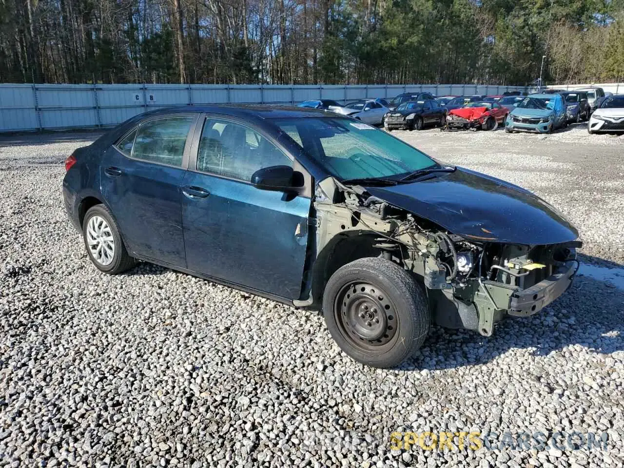 4 Photograph of a damaged car 5YFBURHE9KP909784 TOYOTA COROLLA 2019