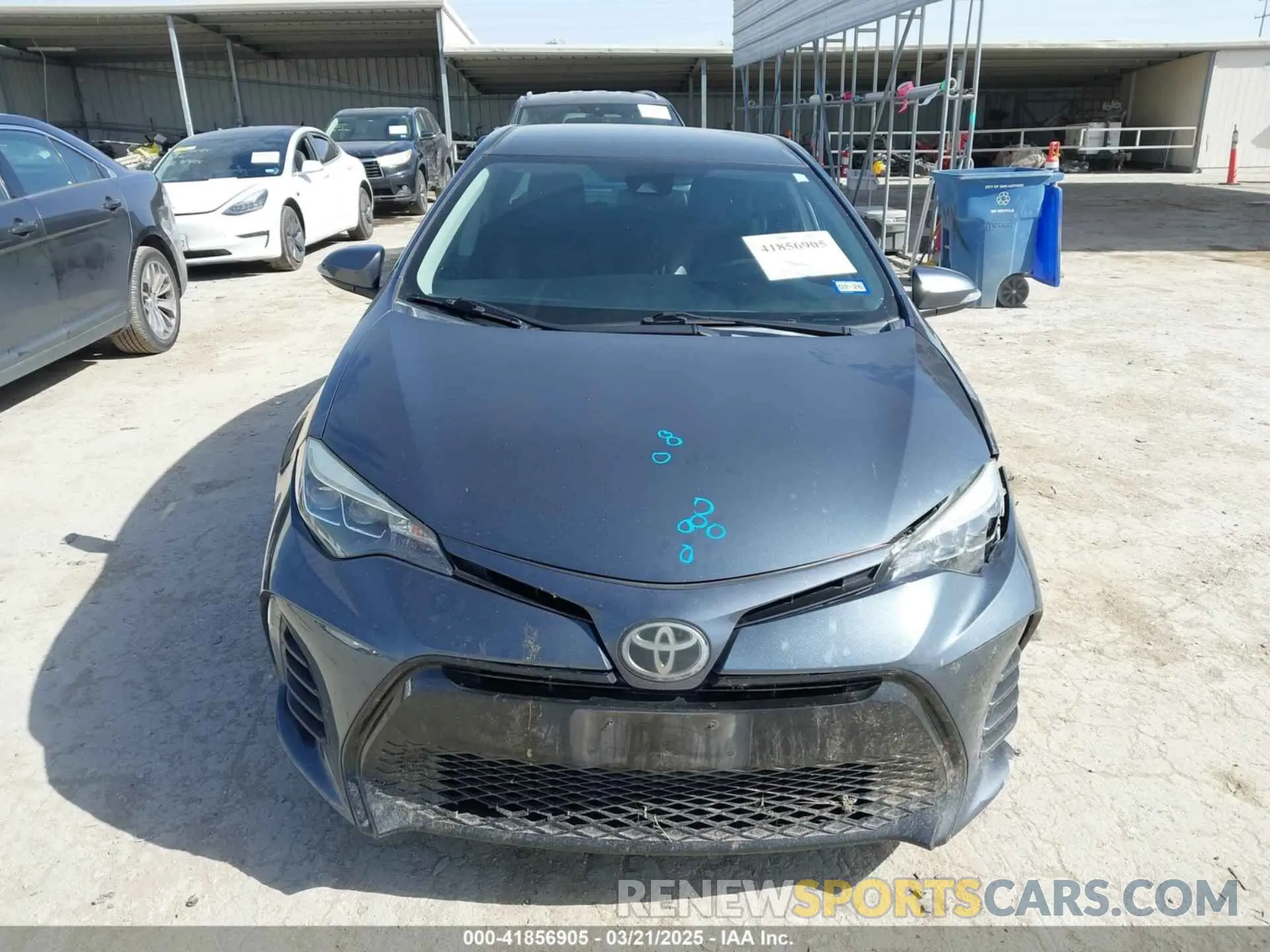 12 Photograph of a damaged car 5YFBURHE9KP910059 TOYOTA COROLLA 2019