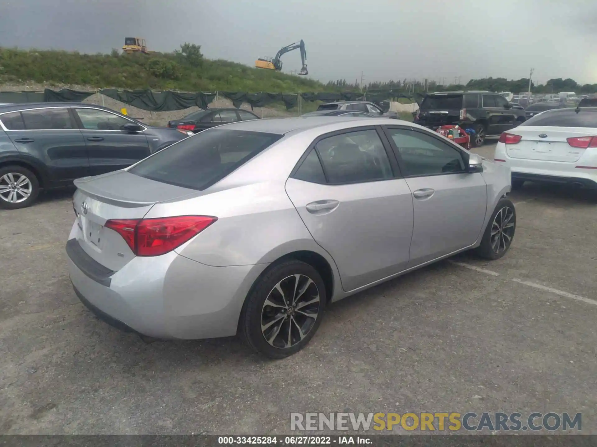 4 Photograph of a damaged car 5YFBURHE9KP910174 TOYOTA COROLLA 2019