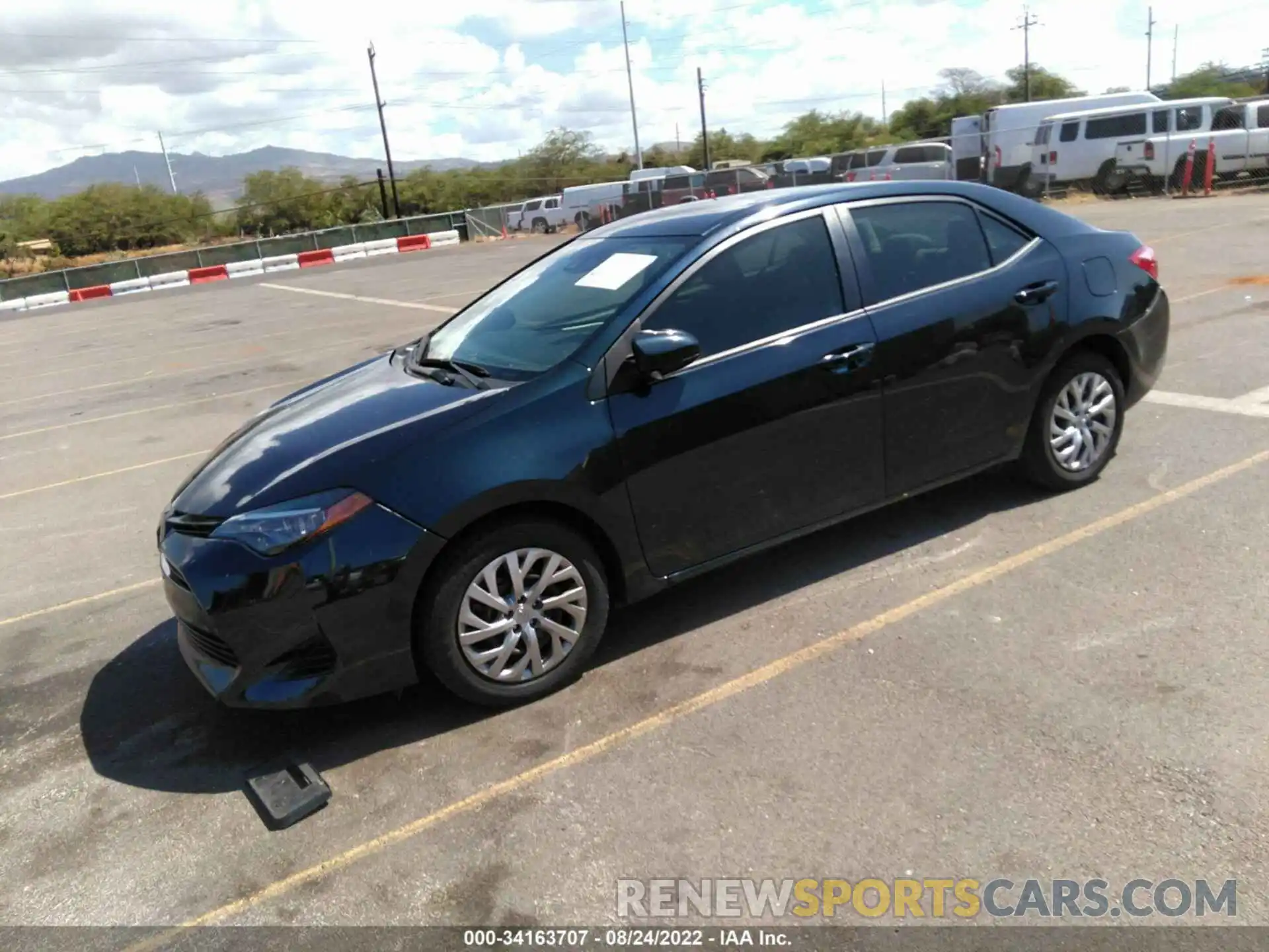 2 Photograph of a damaged car 5YFBURHE9KP911907 TOYOTA COROLLA 2019