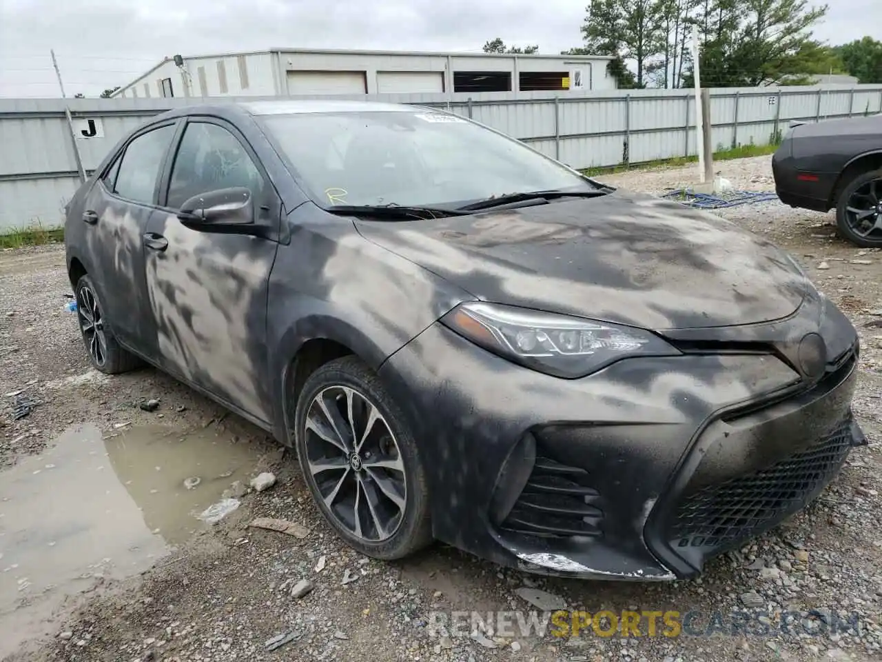 1 Photograph of a damaged car 5YFBURHE9KP912197 TOYOTA COROLLA 2019