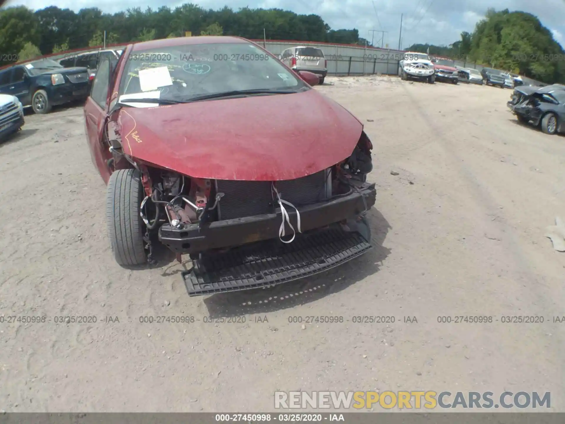 6 Photograph of a damaged car 5YFBURHE9KP915424 TOYOTA COROLLA 2019