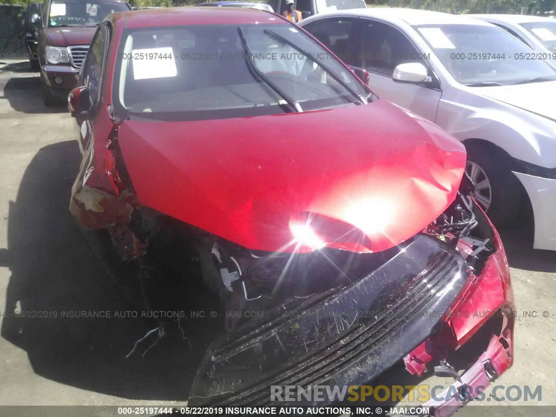 6 Photograph of a damaged car 5YFBURHE9KP917156 TOYOTA COROLLA 2019