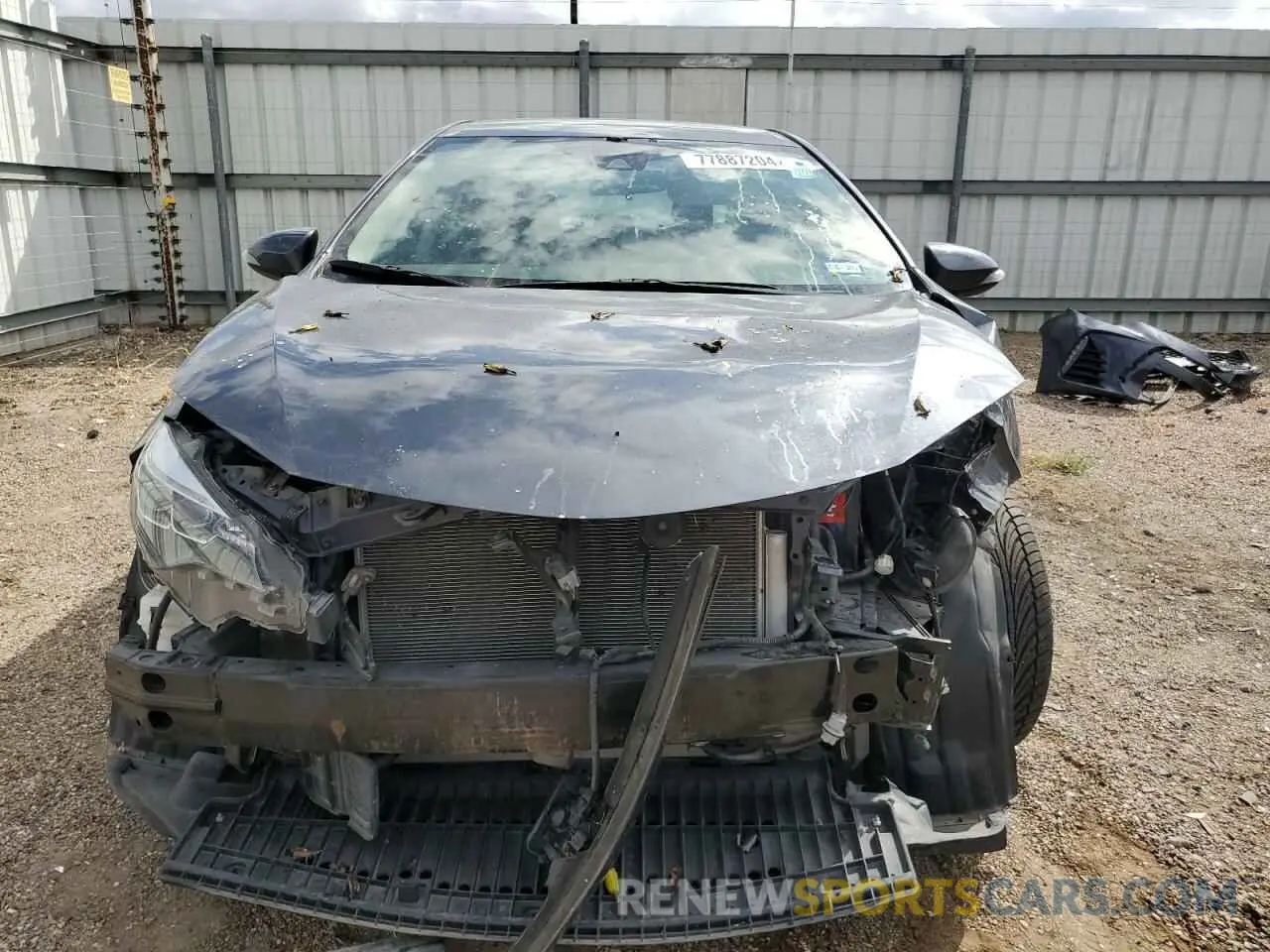 5 Photograph of a damaged car 5YFBURHE9KP917979 TOYOTA COROLLA 2019