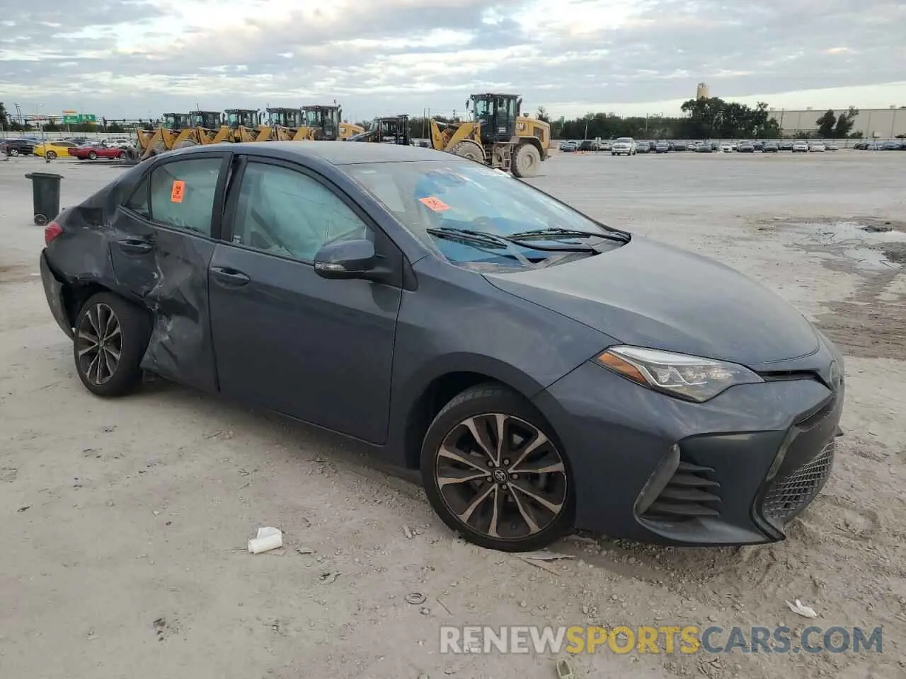 4 Photograph of a damaged car 5YFBURHE9KP918940 TOYOTA COROLLA 2019