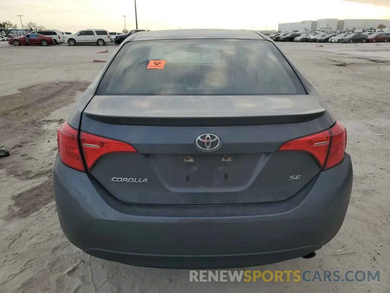 6 Photograph of a damaged car 5YFBURHE9KP918940 TOYOTA COROLLA 2019