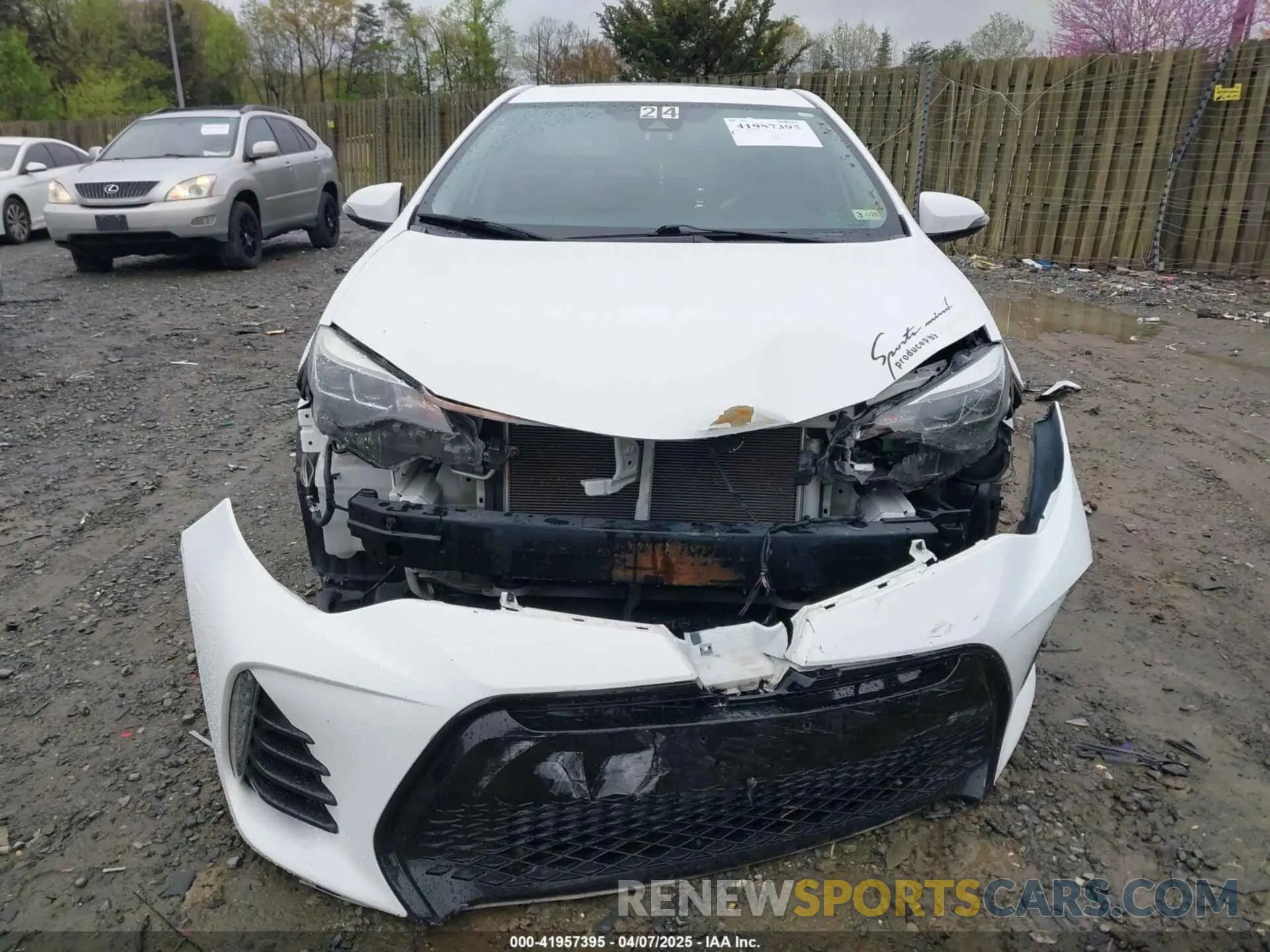 12 Photograph of a damaged car 5YFBURHE9KP921711 TOYOTA COROLLA 2019