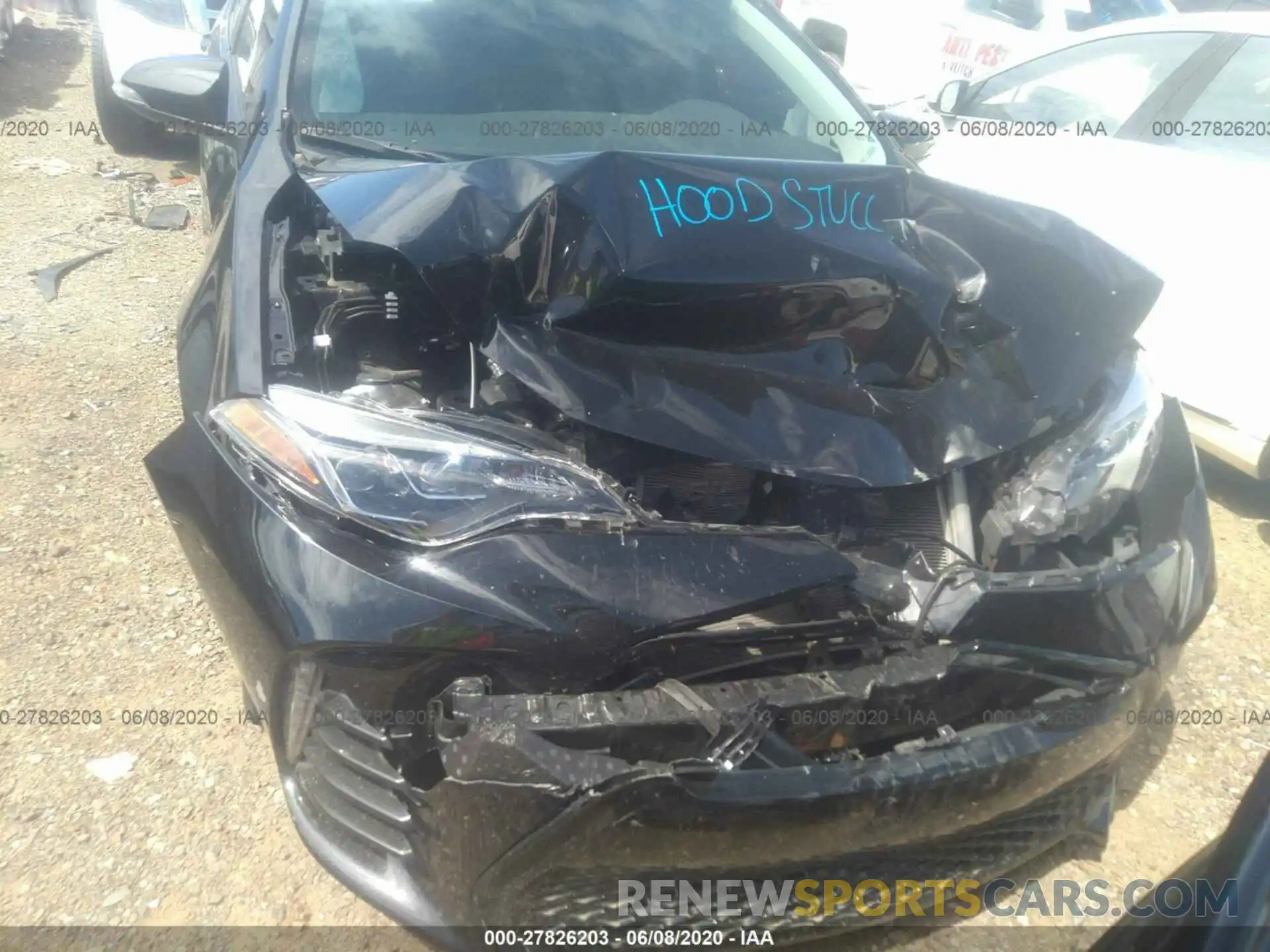 6 Photograph of a damaged car 5YFBURHE9KP925936 TOYOTA COROLLA 2019