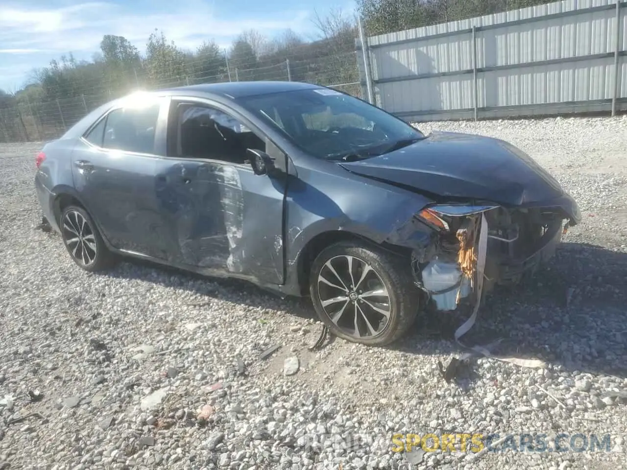 4 Photograph of a damaged car 5YFBURHE9KP927654 TOYOTA COROLLA 2019