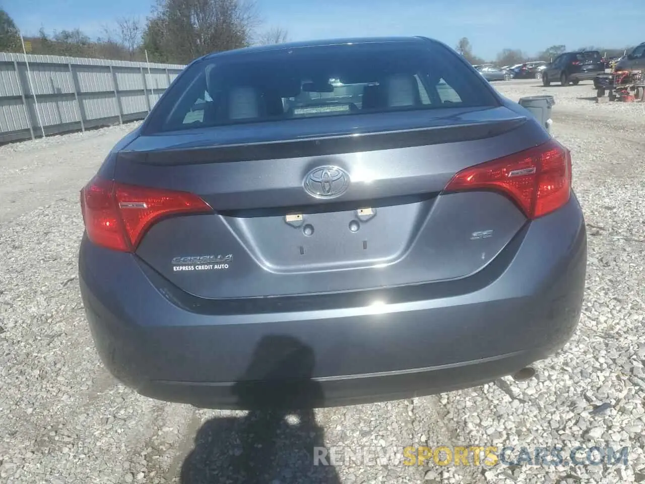 6 Photograph of a damaged car 5YFBURHE9KP927654 TOYOTA COROLLA 2019