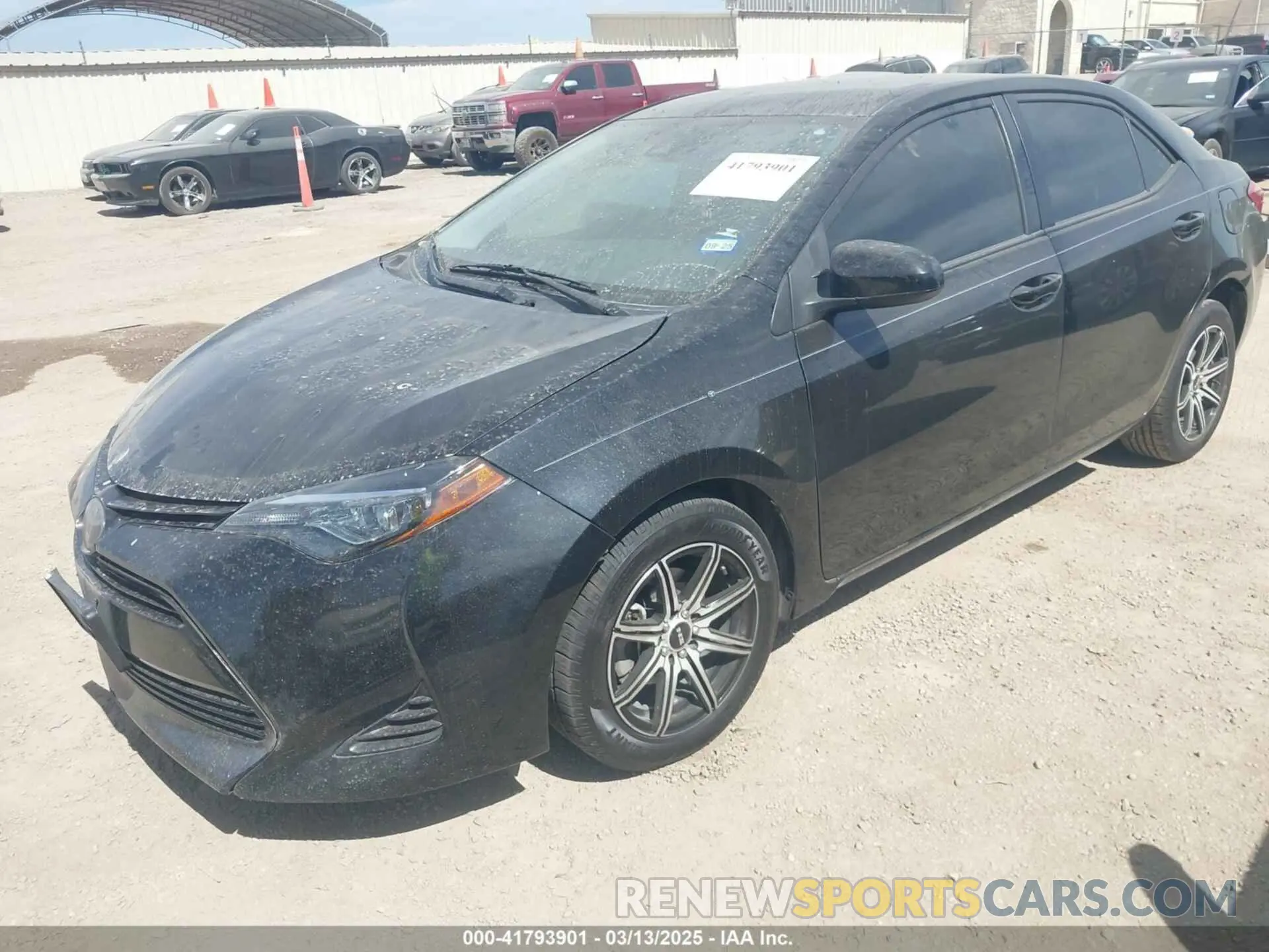 2 Photograph of a damaged car 5YFBURHE9KP929601 TOYOTA COROLLA 2019
