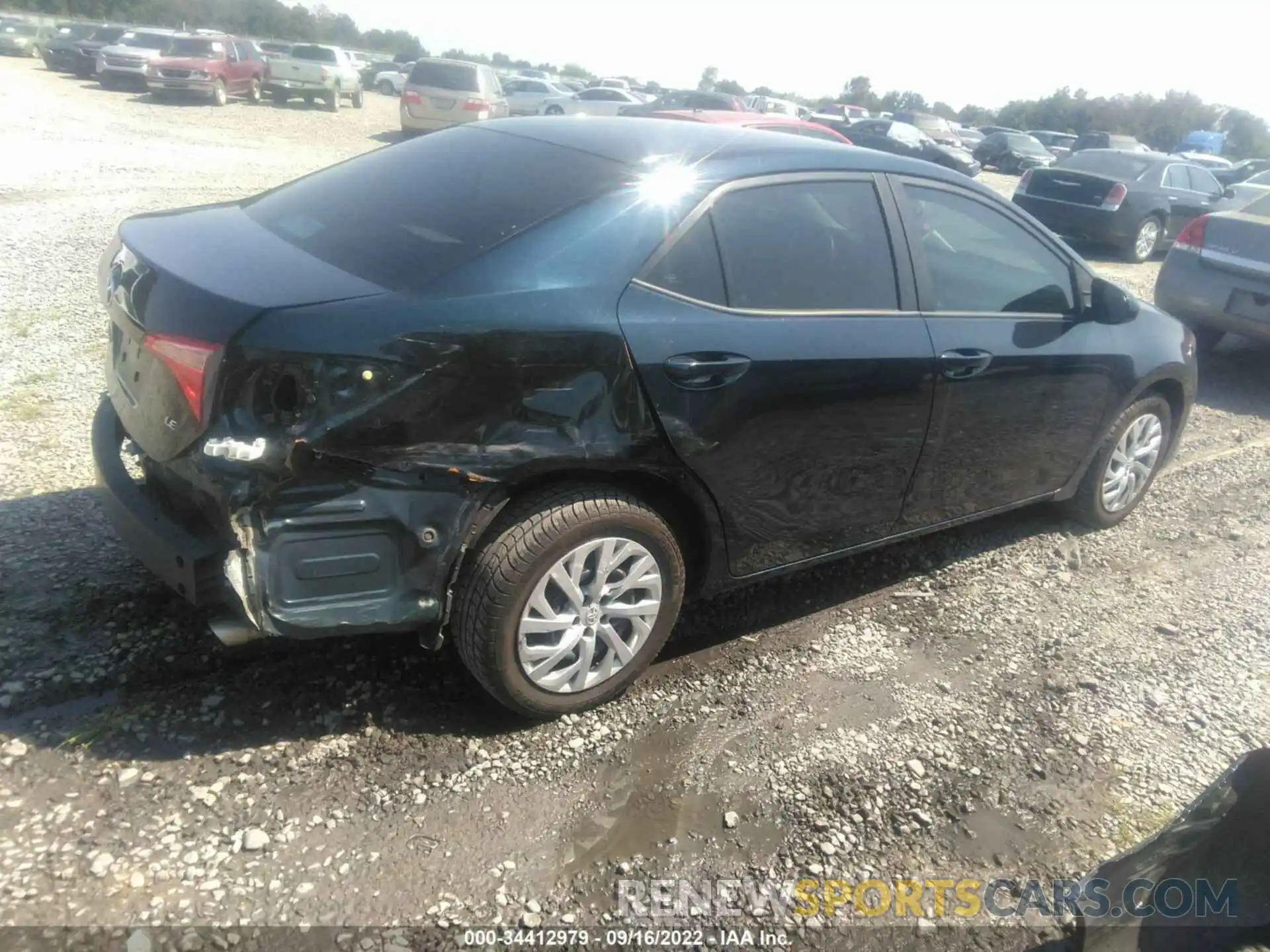 4 Photograph of a damaged car 5YFBURHE9KP932658 TOYOTA COROLLA 2019