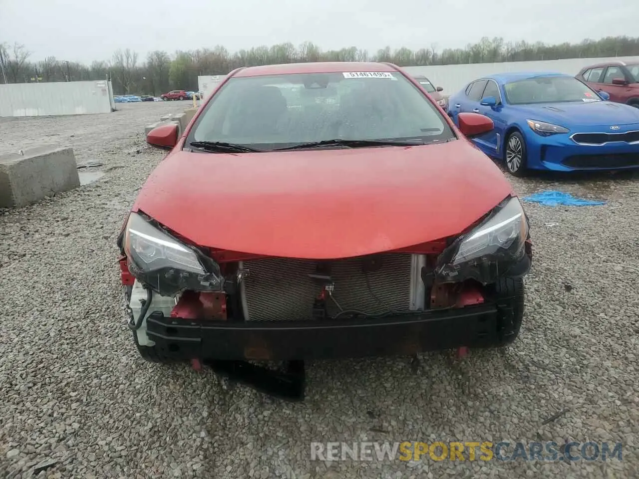 5 Photograph of a damaged car 5YFBURHE9KP932885 TOYOTA COROLLA 2019