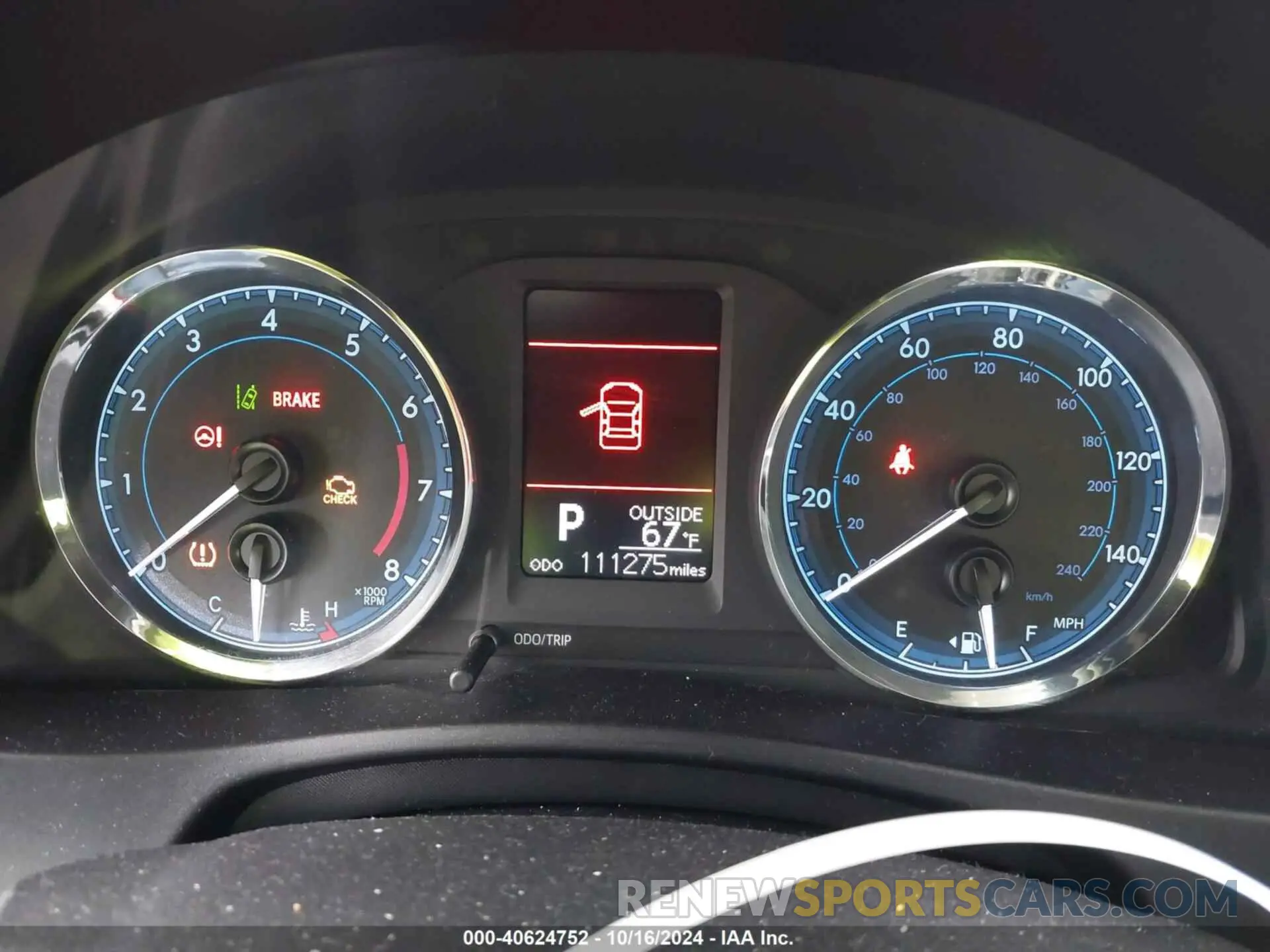 7 Photograph of a damaged car 5YFBURHE9KP933079 TOYOTA COROLLA 2019