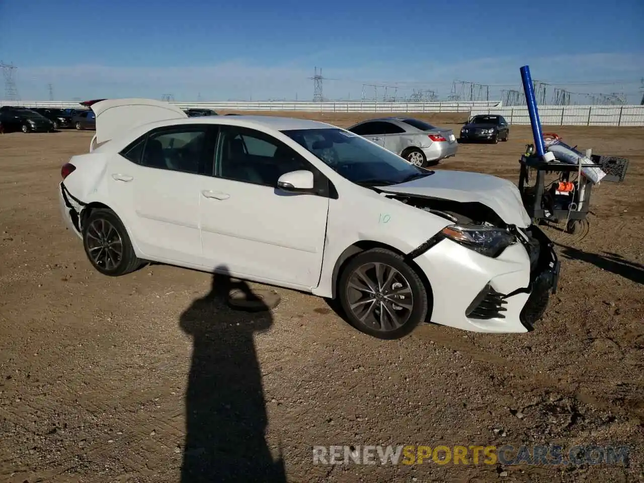 4 Photograph of a damaged car 5YFBURHE9KP938332 TOYOTA COROLLA 2019