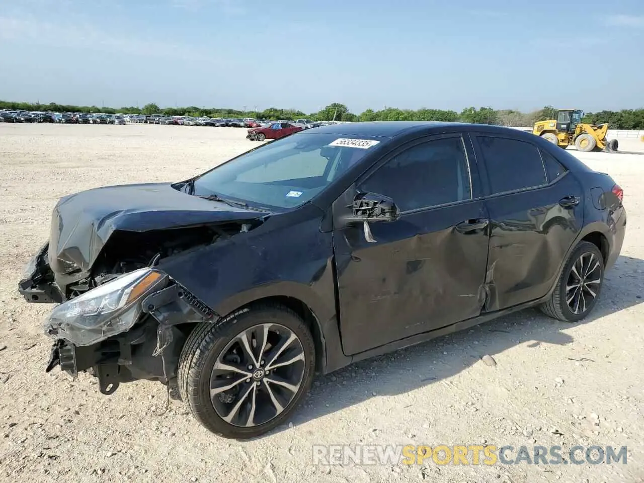 1 Photograph of a damaged car 5YFBURHE9KP938900 TOYOTA COROLLA 2019