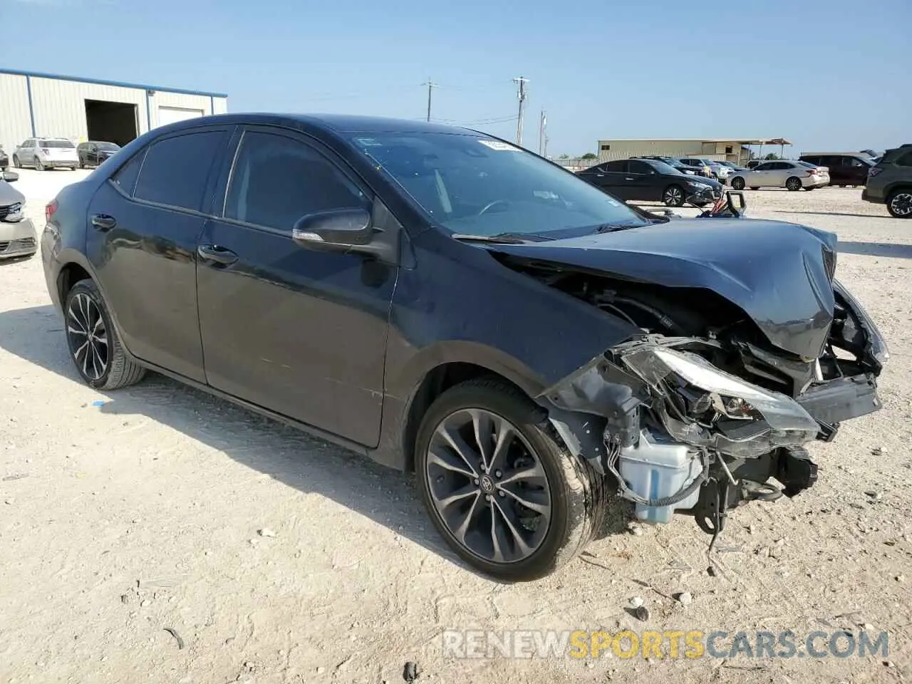 4 Photograph of a damaged car 5YFBURHE9KP938900 TOYOTA COROLLA 2019