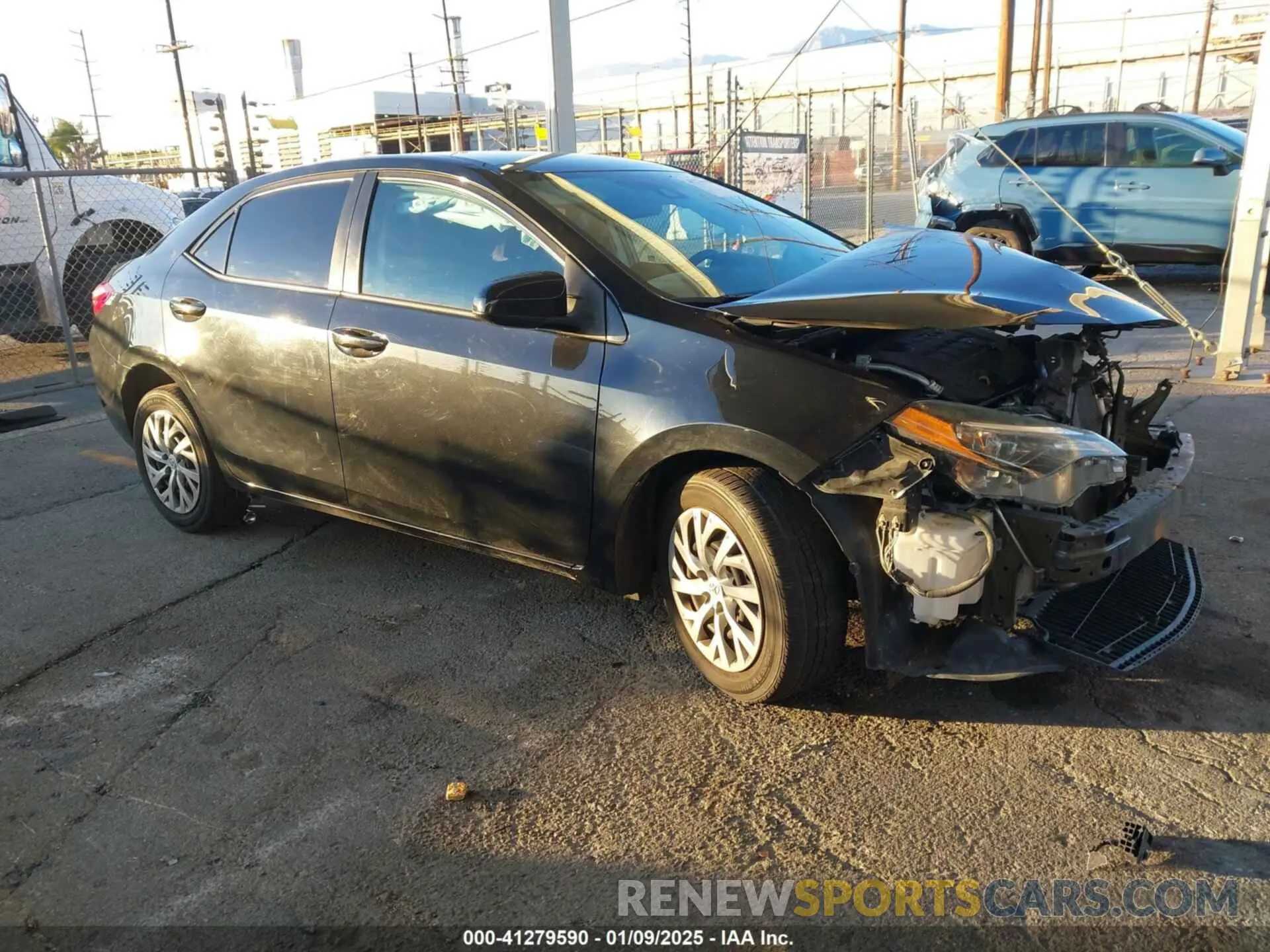 1 Photograph of a damaged car 5YFBURHE9KP939125 TOYOTA COROLLA 2019