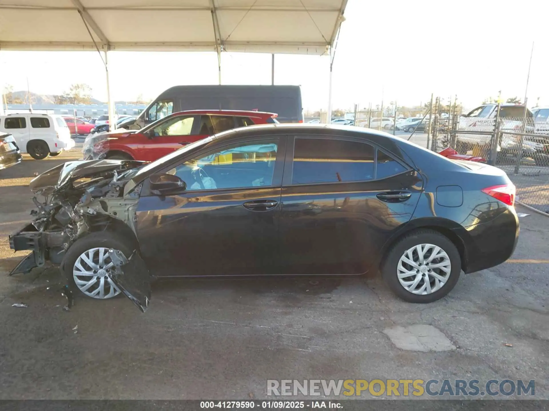 14 Photograph of a damaged car 5YFBURHE9KP939125 TOYOTA COROLLA 2019